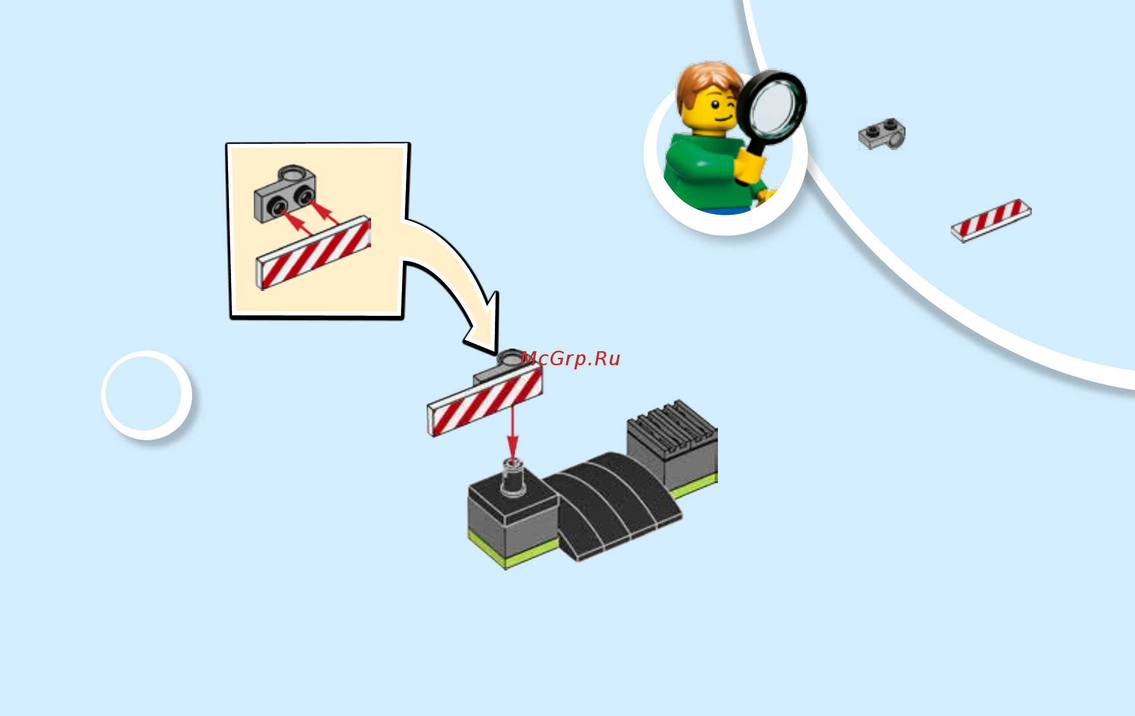 Lego Juniors 10735 Погоня на полицейском грузовике Инструкция по эксплуатации онлайн [11/48] 254958