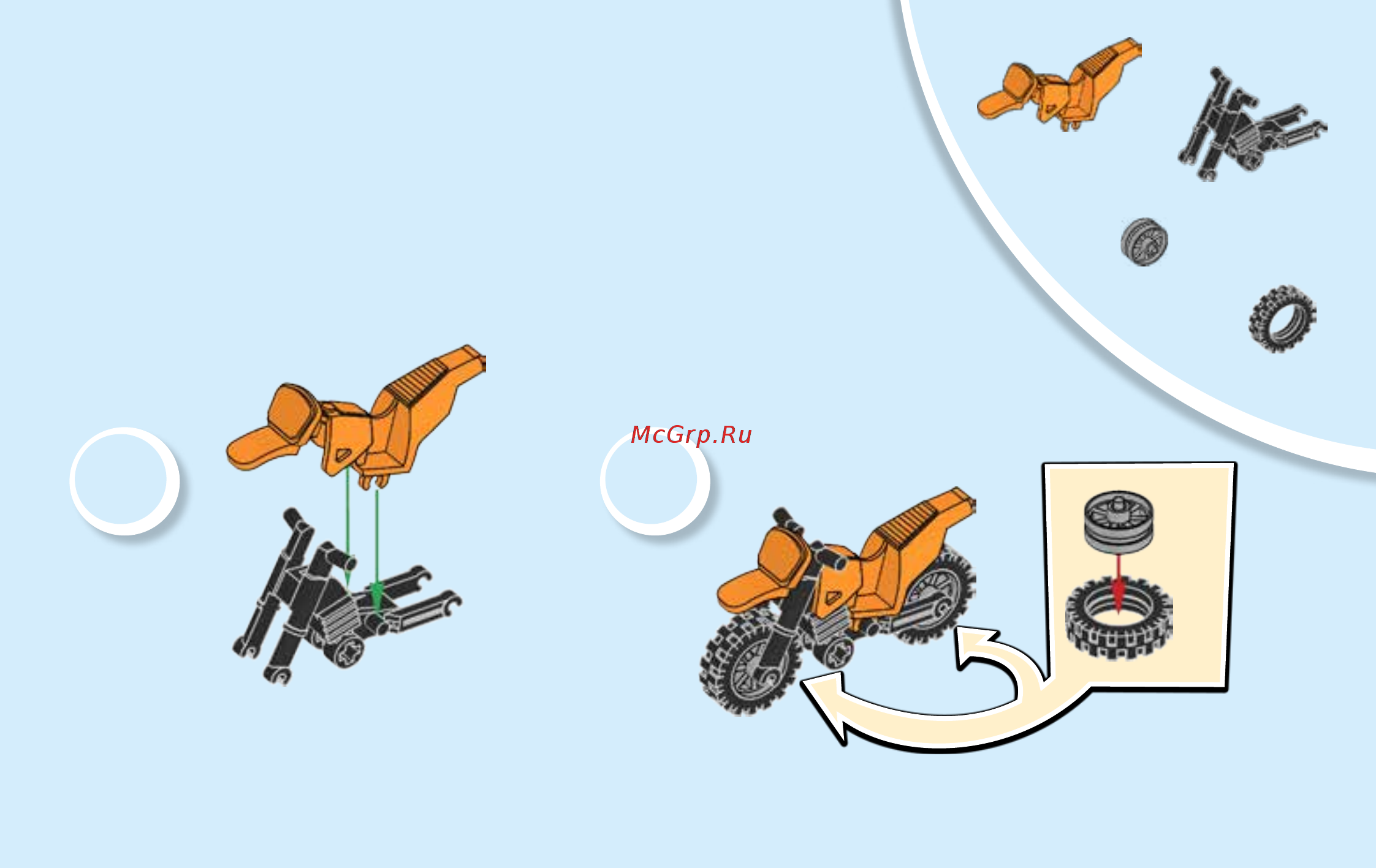 Lego Juniors 10735 Погоня на полицейском грузовике Инструкция по эксплуатации онлайн [7/48] 254958