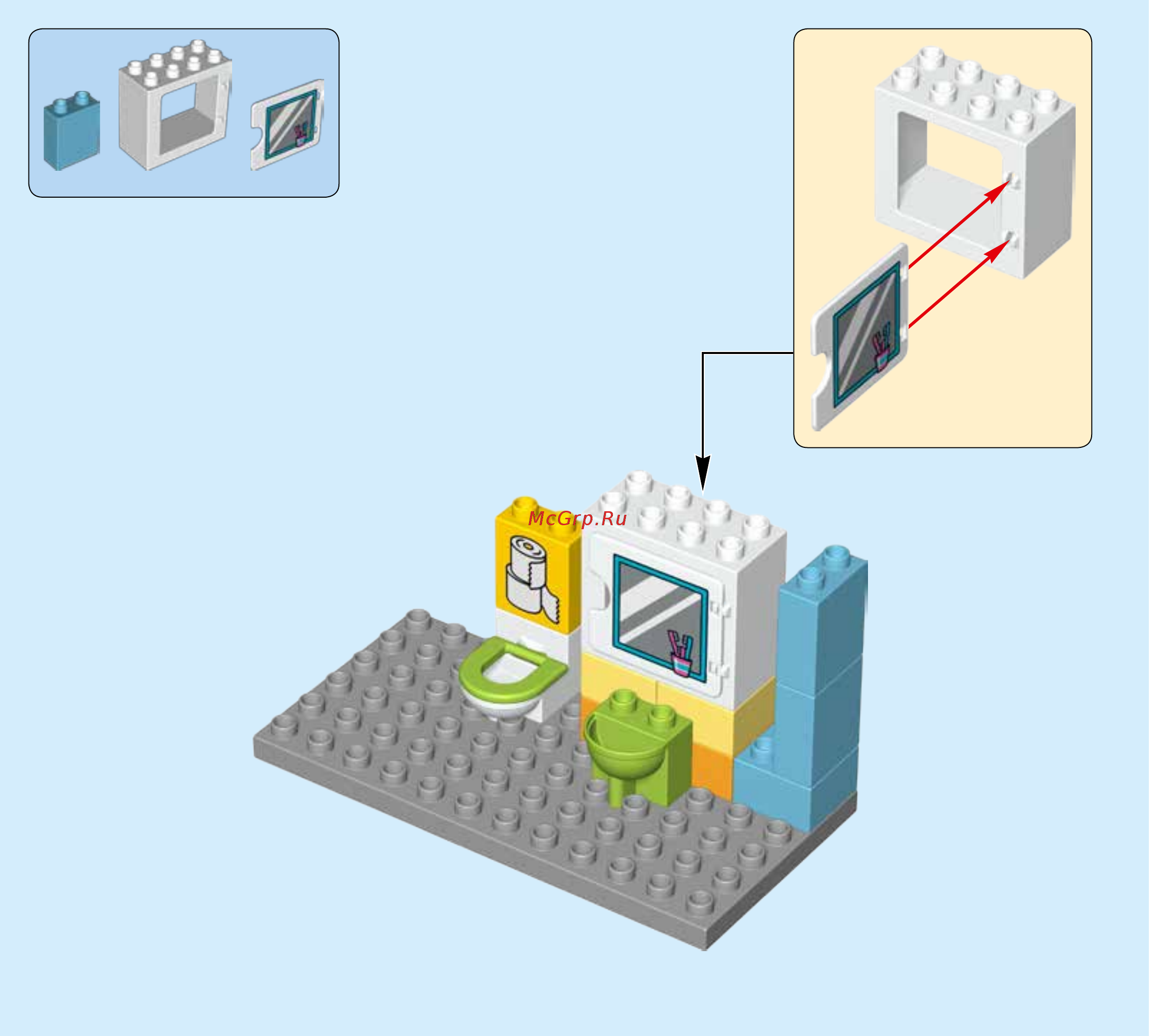 Lego DUPLO 10835 Семейный дом Инструкция по эксплуатации онлайн [16/32] 254968