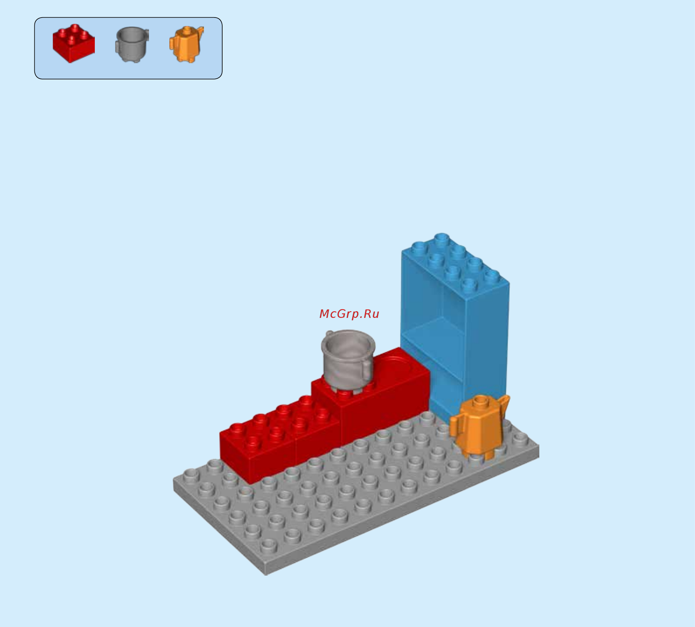 Lego DUPLO 10835 Семейный дом Инструкция по эксплуатации онлайн [5/32] 254968