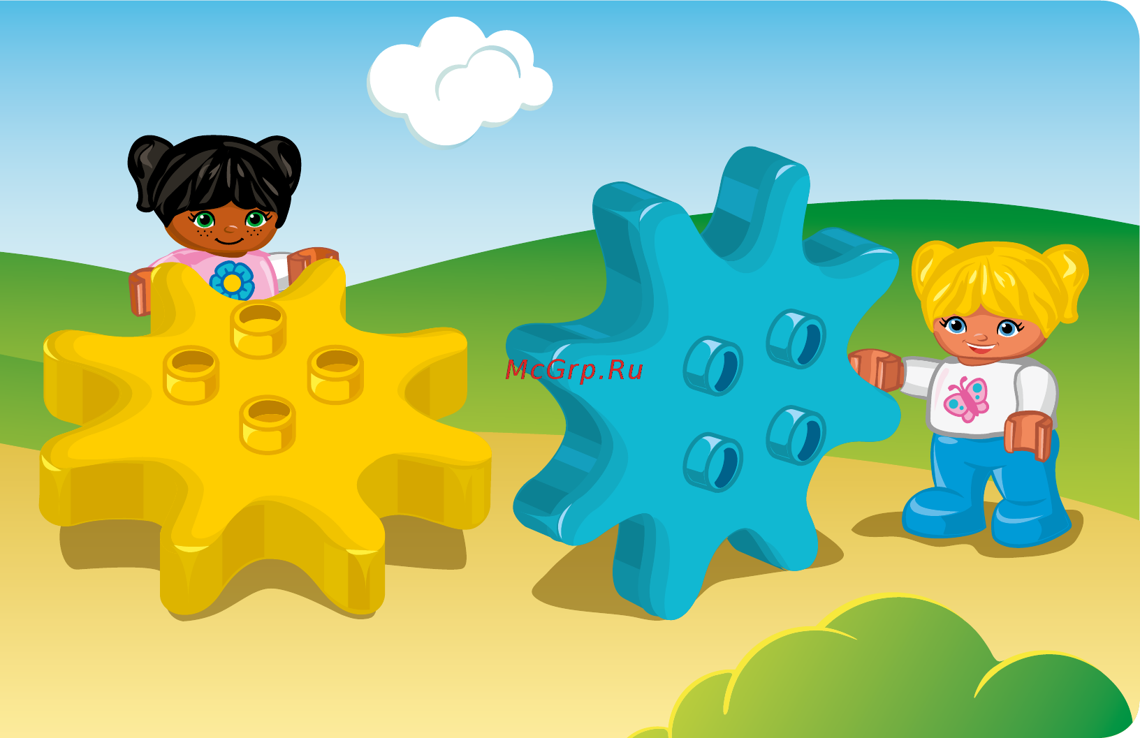 Lego DUPLO 10845 Моя первая карусель Инструкция по эксплуатации онлайн [3/8] 254970