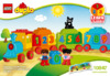 Lego DUPLO 10847 Поезд Считай и играй Инструкция по эксплуатации