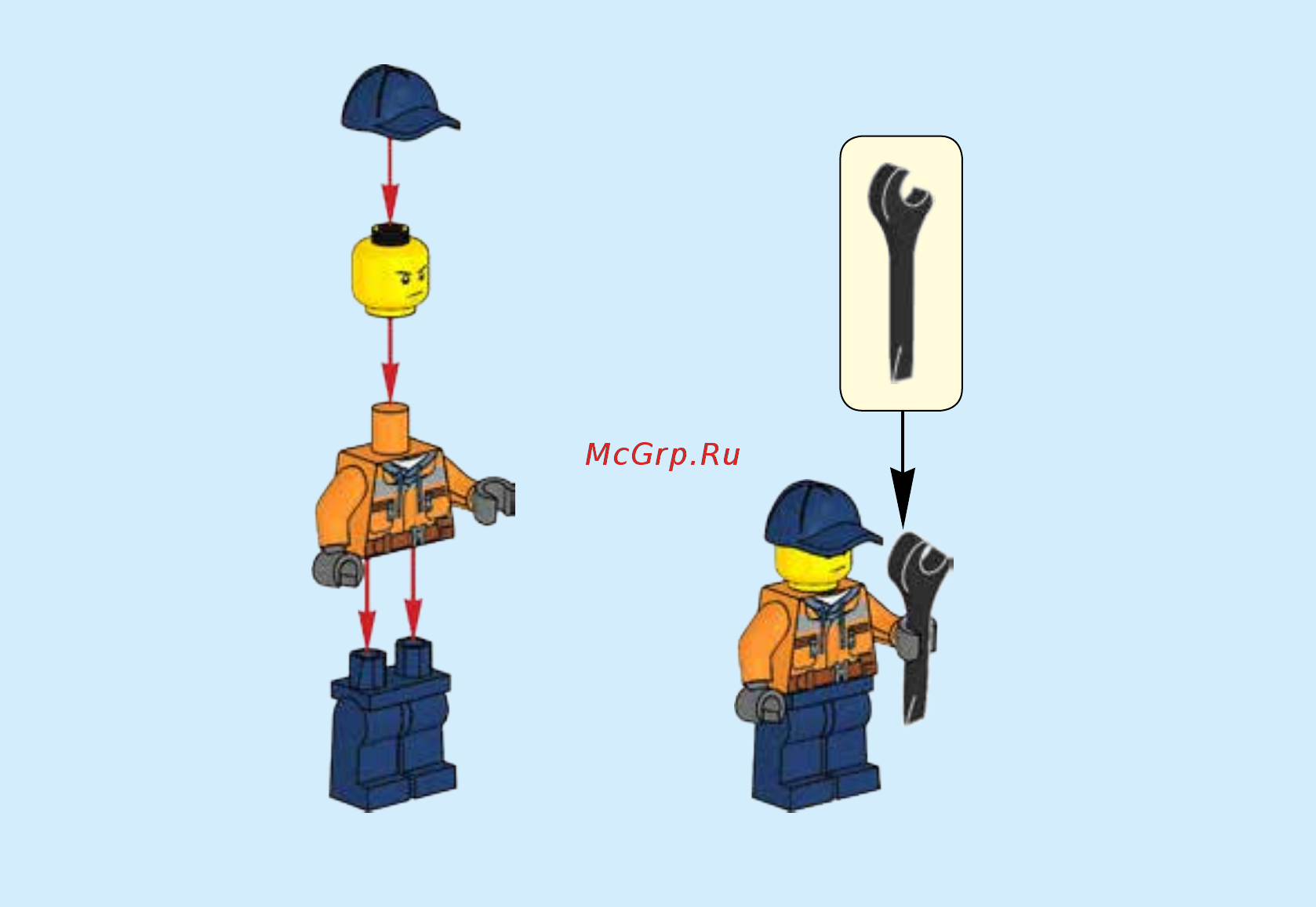 Lego City 60616 Набор для начинающих Пожарная охрана Инструкция по эксплуатации онлайн [4/40] 254977