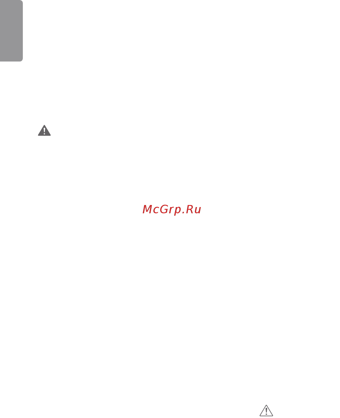 LG 24MT48S-PZ [10/24] Меры предосторожности при использовании адаптера переменного тока и электропитания
