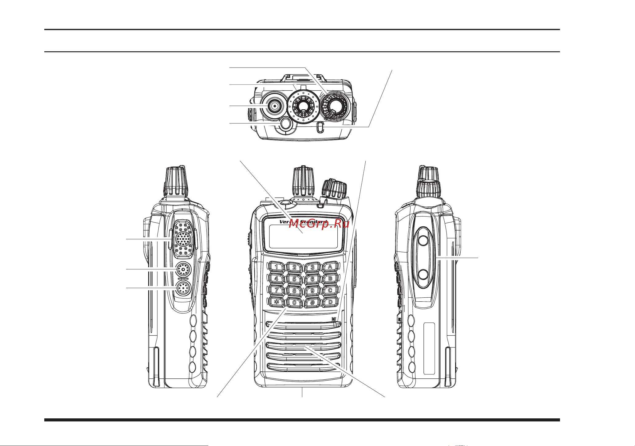 Motorola EVX-261 UHF [6/44] Средства управления и разъемы vx 459