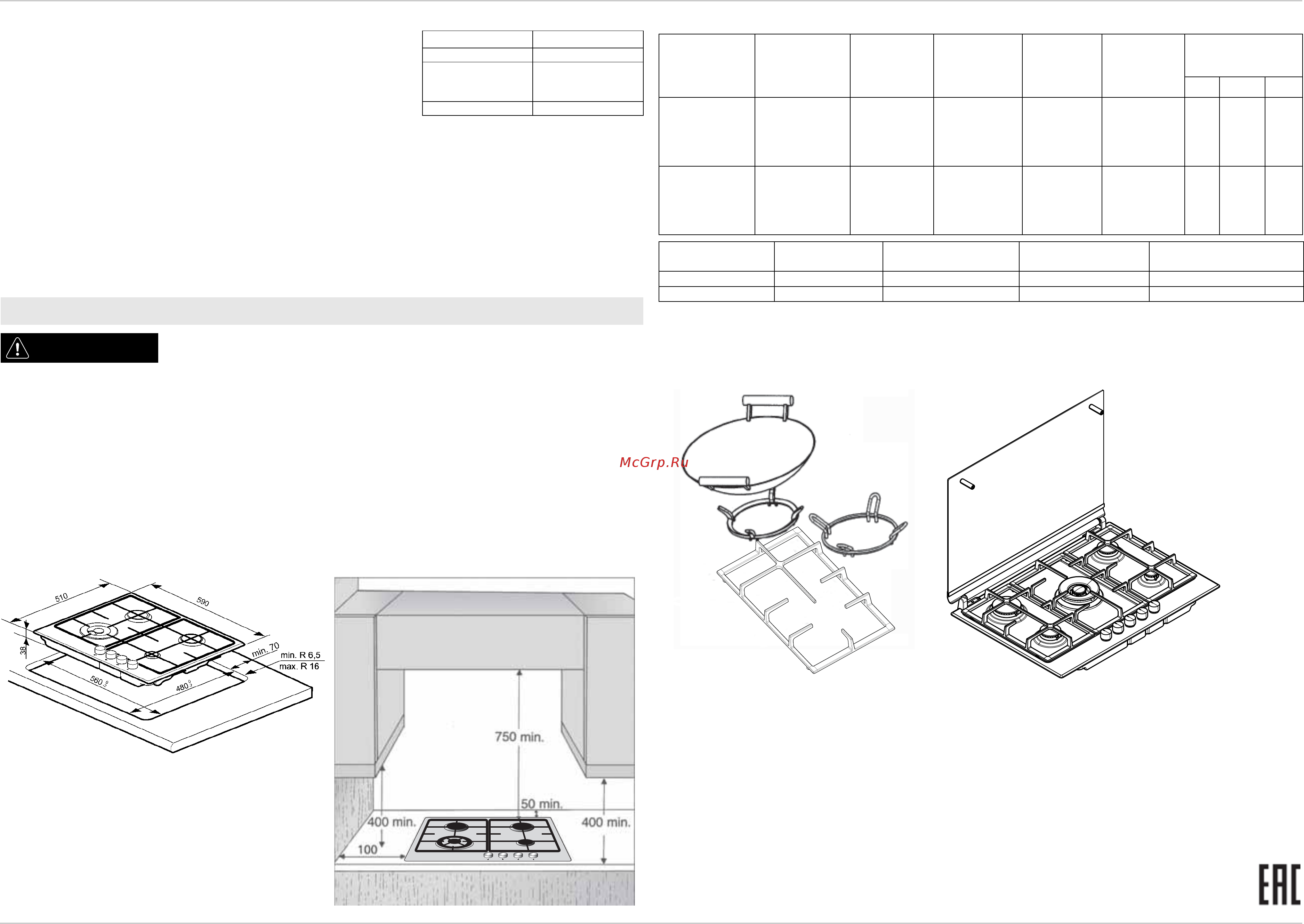 Whirlpool GMA 6422 IXL [4/4] Осторожно