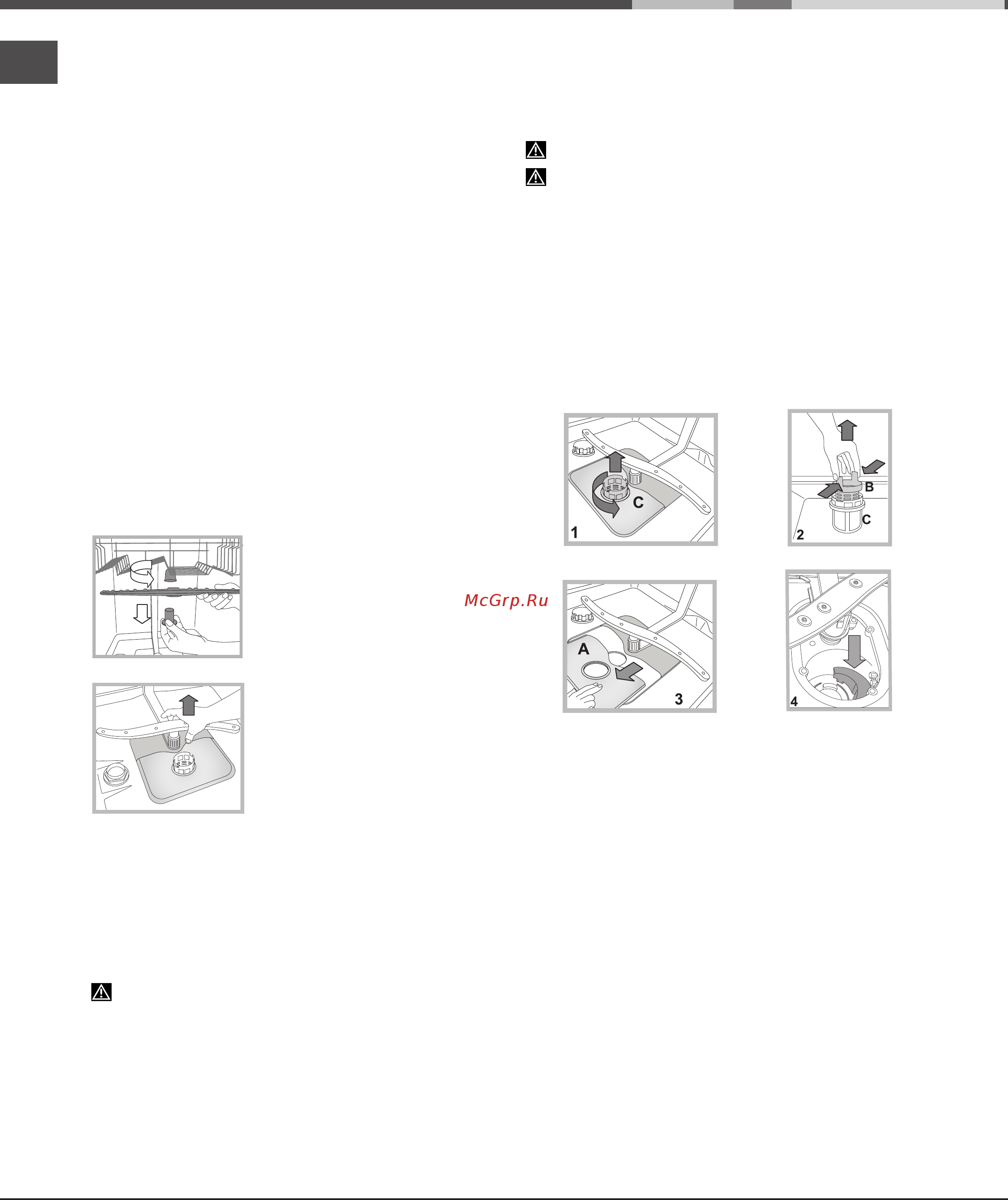 Whirlpool ADP 522 WH [36/84] Techninė priežiūra ir aptarnavimas