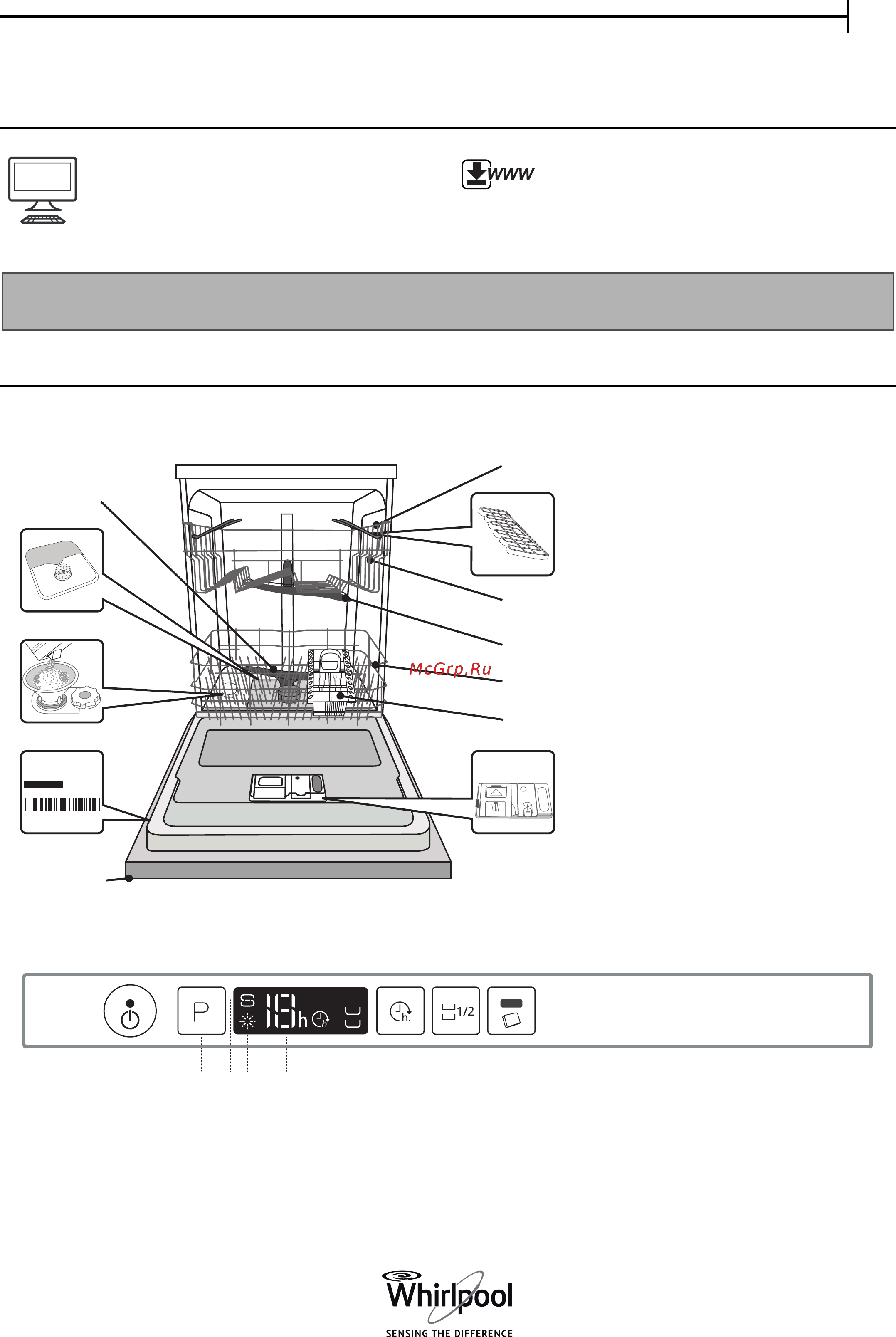 Whirlpool WIC 3B+26 Инструкция по эксплуатации онлайн