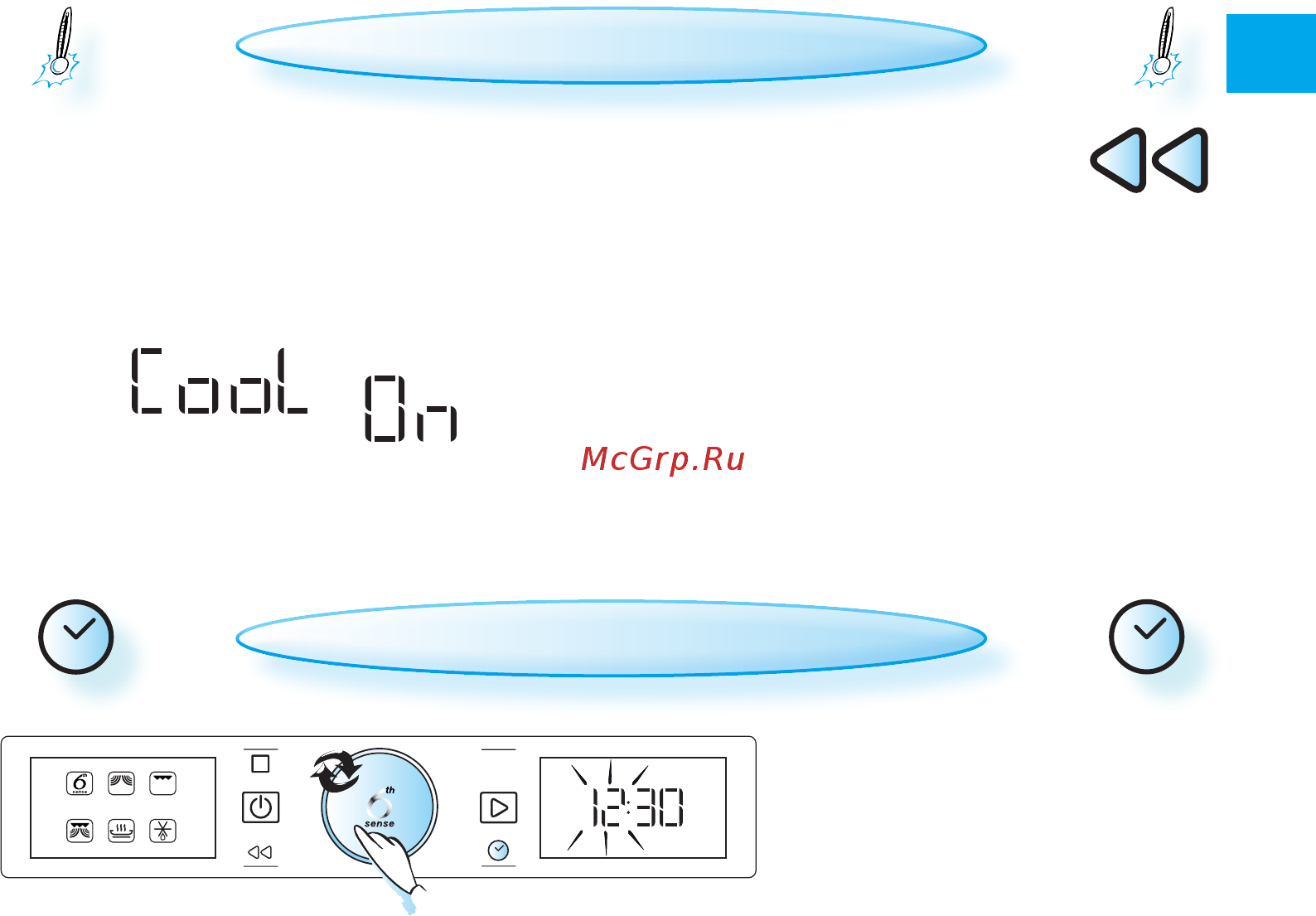 Whirlpool AMW 730 SD [9/24] Настройка часов