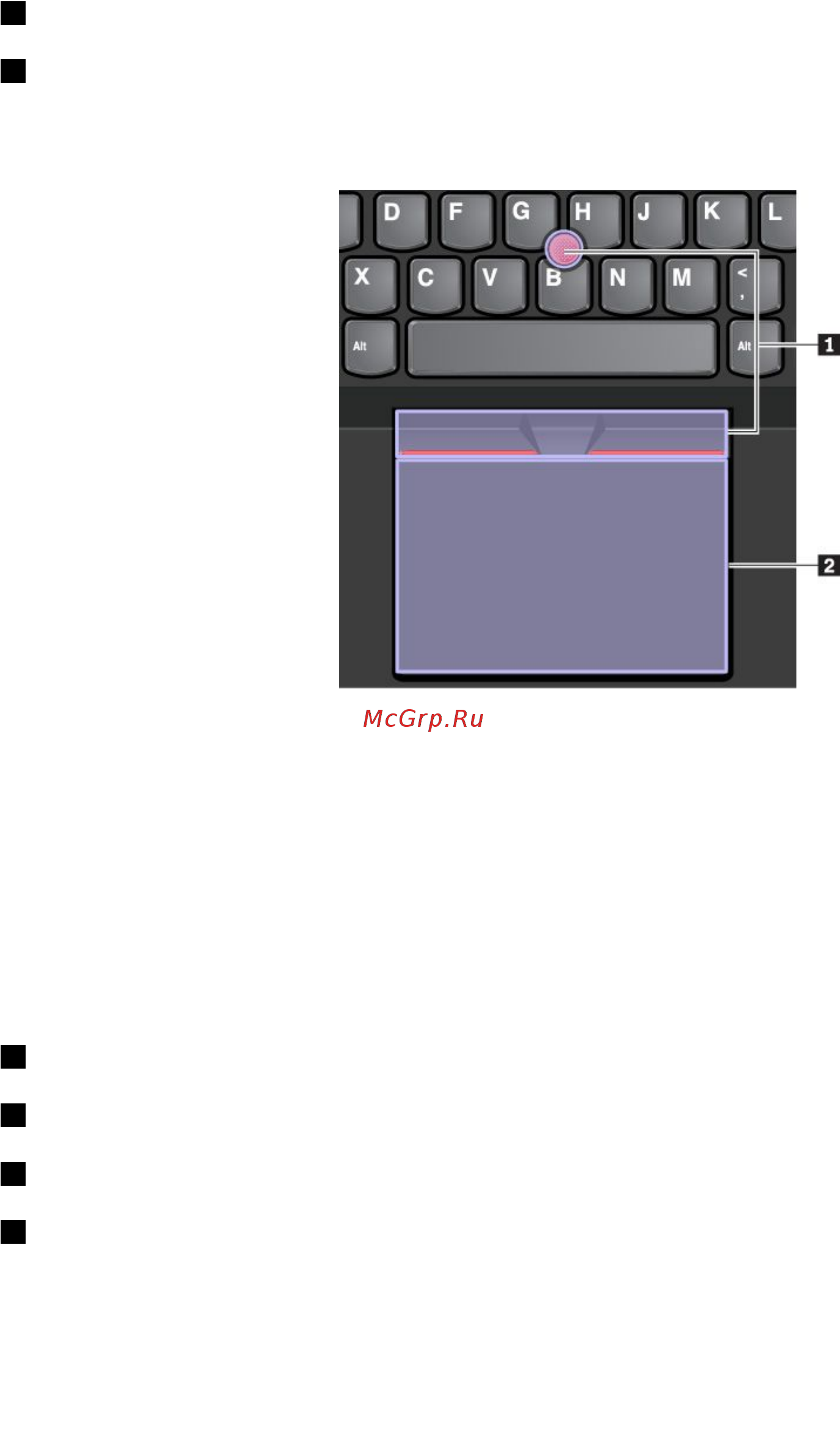 Lenovo ThinkPad X1 Carbon, 20HR005PRT [39/160] Обзор манипулятора thinkpad