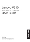 Lenovo V310-15ISK, 80SY02S8RK Инструкция по эксплуатации