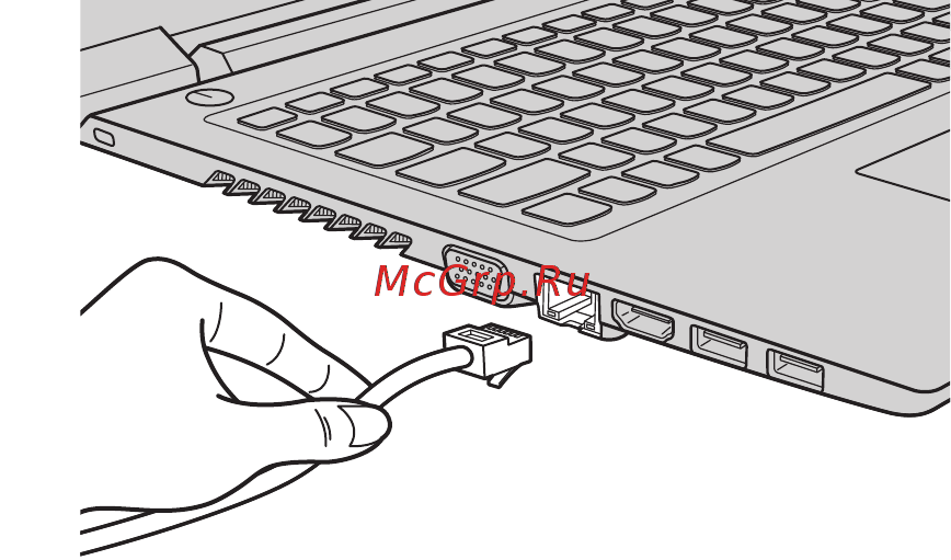 Lenovo V310-15ISK, 80SY03PVRK [15/41] Connecting network cables