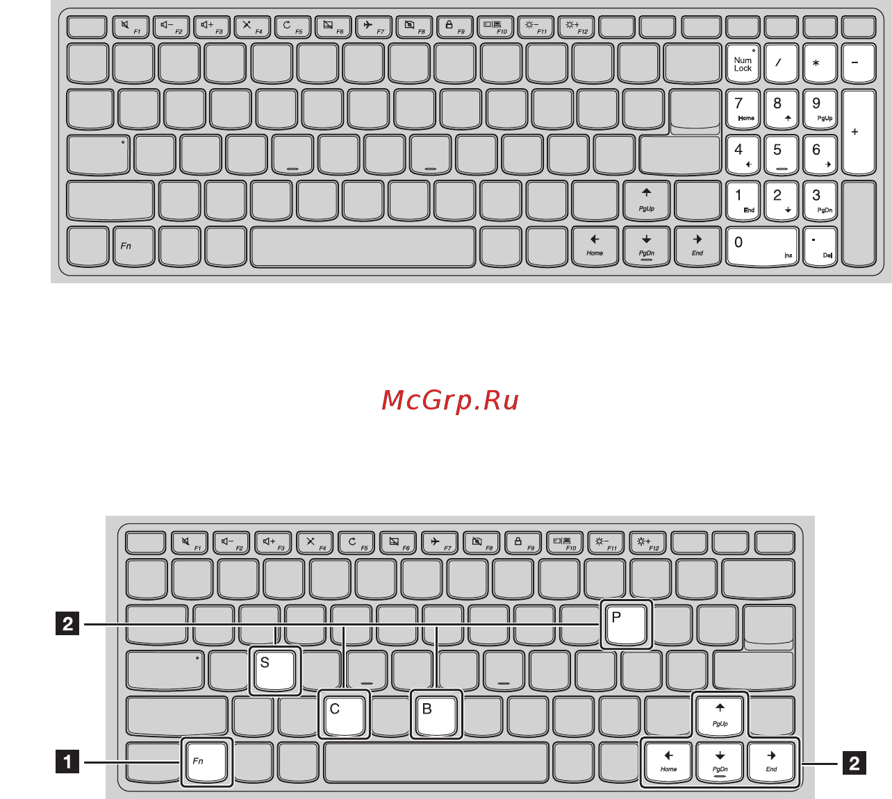 Lenovo V310-15ISK, 80SY02S8RK [8/41] Using the keyboard