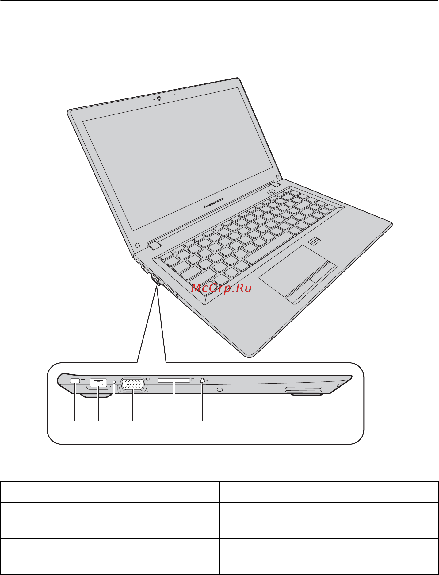 Lenovo E31-80 80MX011CRK [24/94] Вид слева