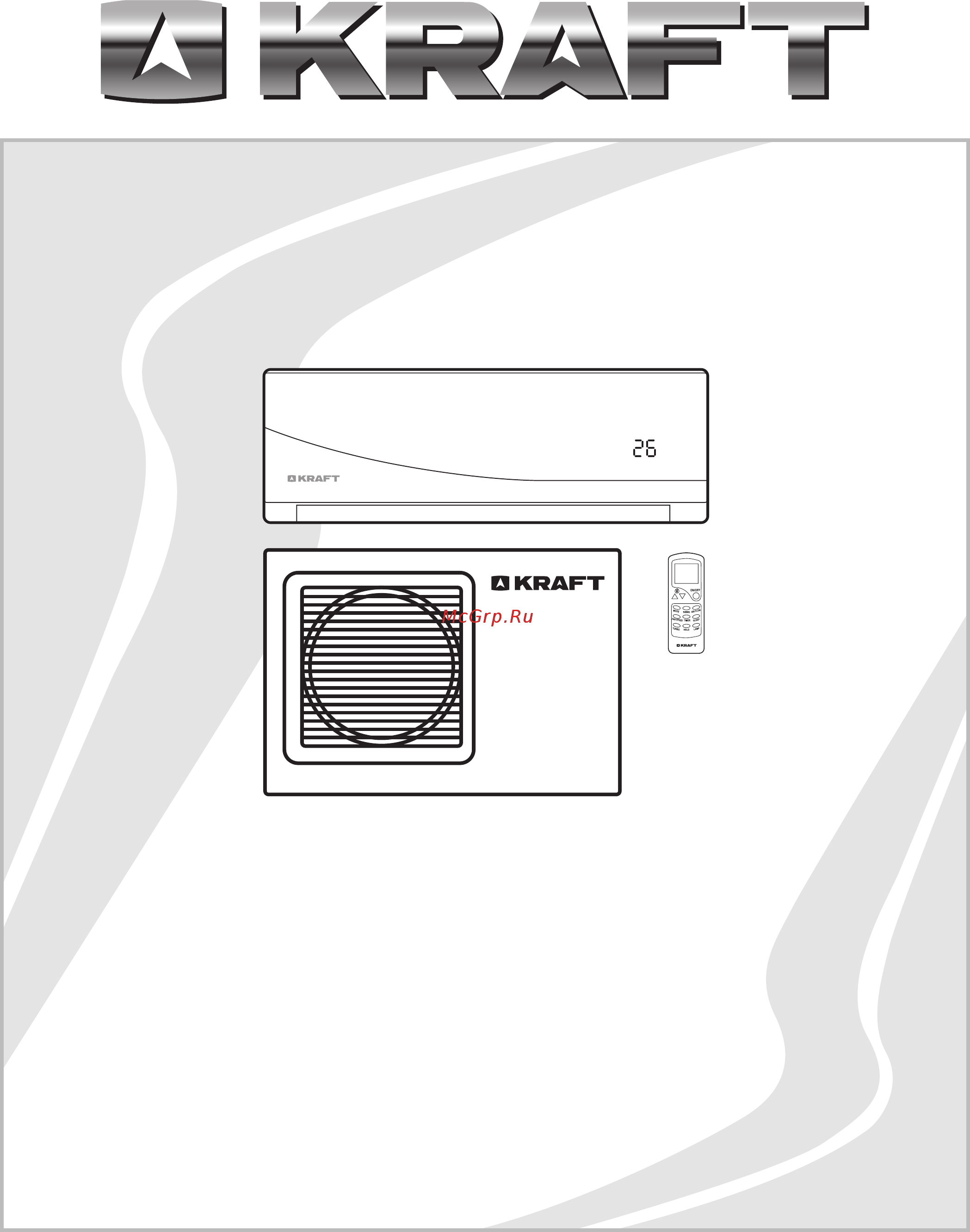 KRAFT KF-CS-20 GW/B 7000 BTU HOME Инструкция по эксплуатации онлайн
