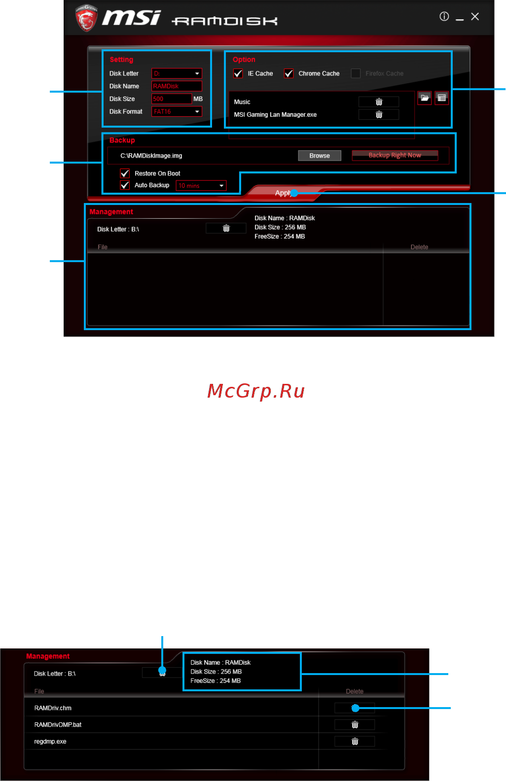 MSI B350M MORTAR [69/88] Ramdisk