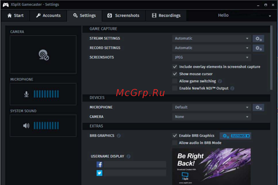 MSI B350M MORTAR [79/88] Accounts tab