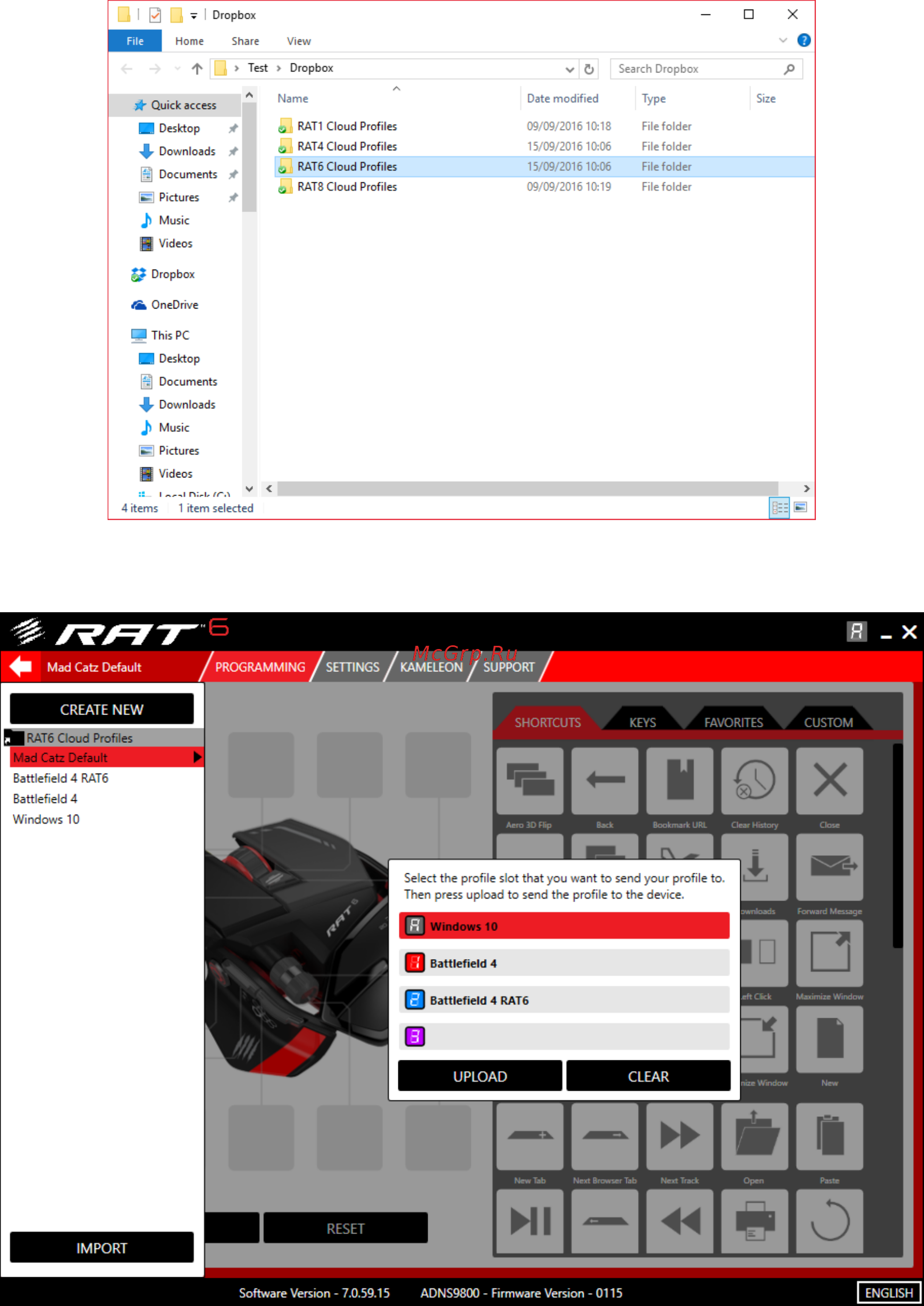 Madcatz R.A.T.6  black-red USB Инструкция по эксплуатации онлайн [38/40] 256610