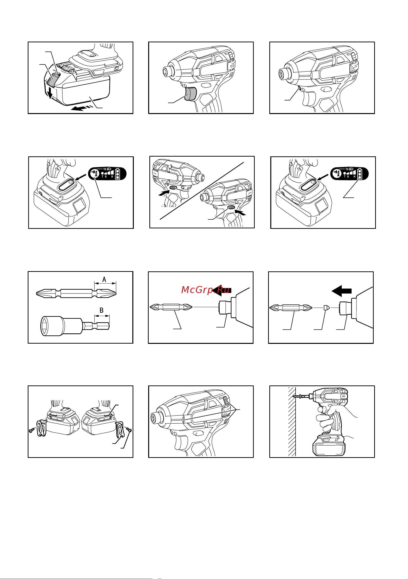 Makita DTS141Z без акк. и з.у Инструкция по эксплуатации онлайн [2/64] 672909