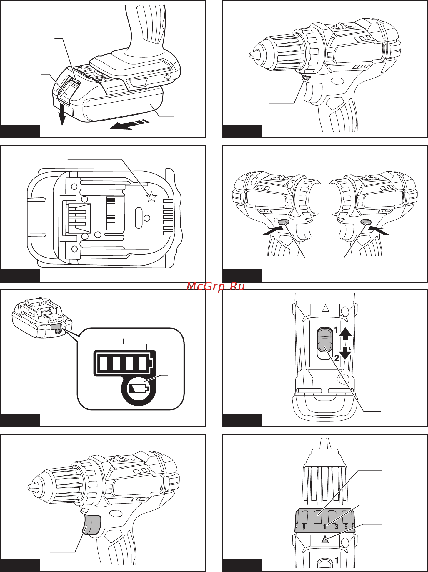 Makita DDF482RME 187265 Инструкция по эксплуатации онлайн [2/68] 334036