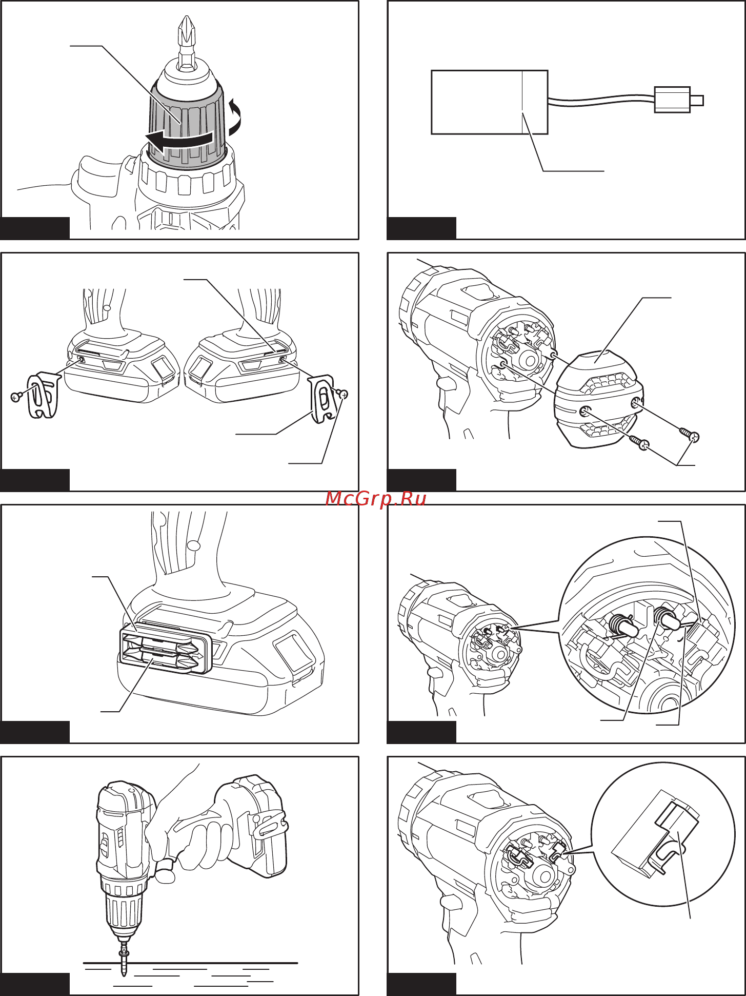 Makita DDF482RME 187265 Инструкция по эксплуатации онлайн [3/68] 334036