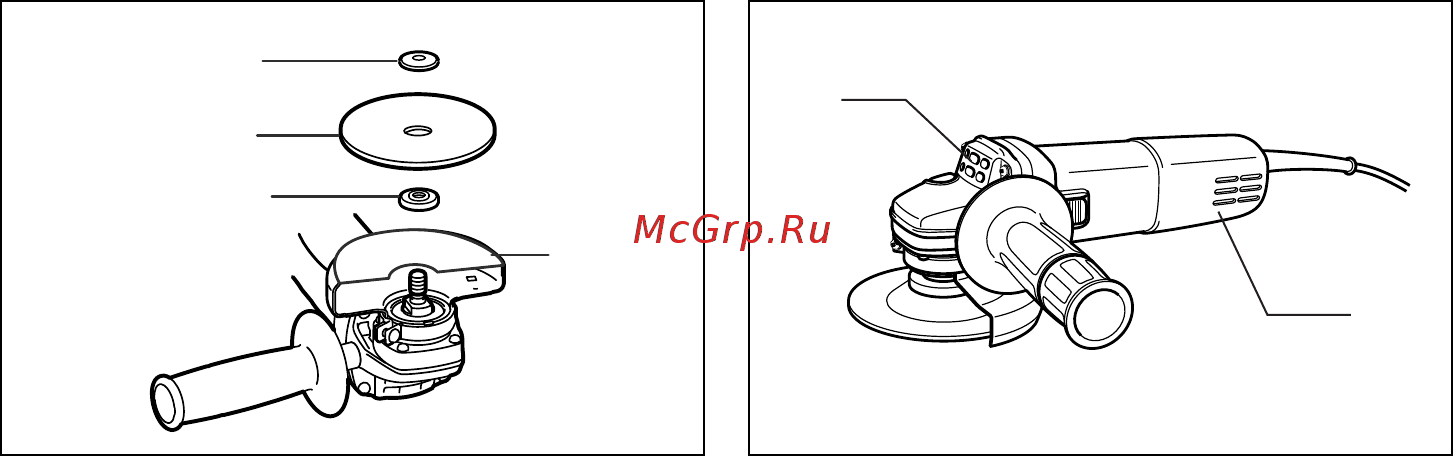 Makita 9557HN Инструкция по эксплуатации онлайн [3/64] 256704