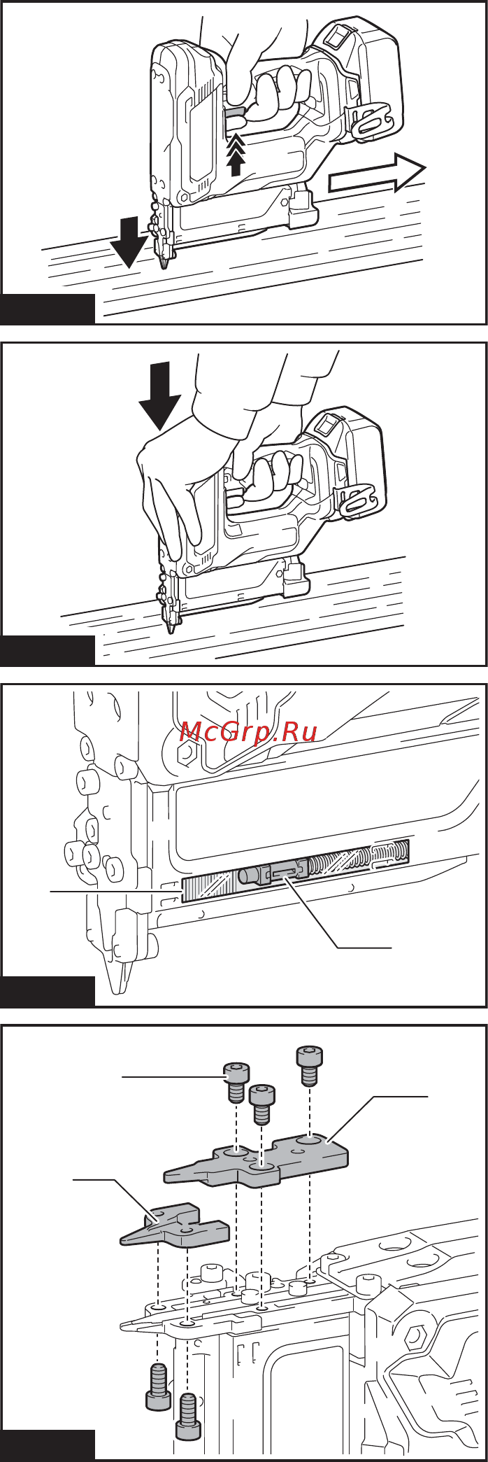 Makita DPT353Z Инструкция по эксплуатации онлайн [4/56] 256728
