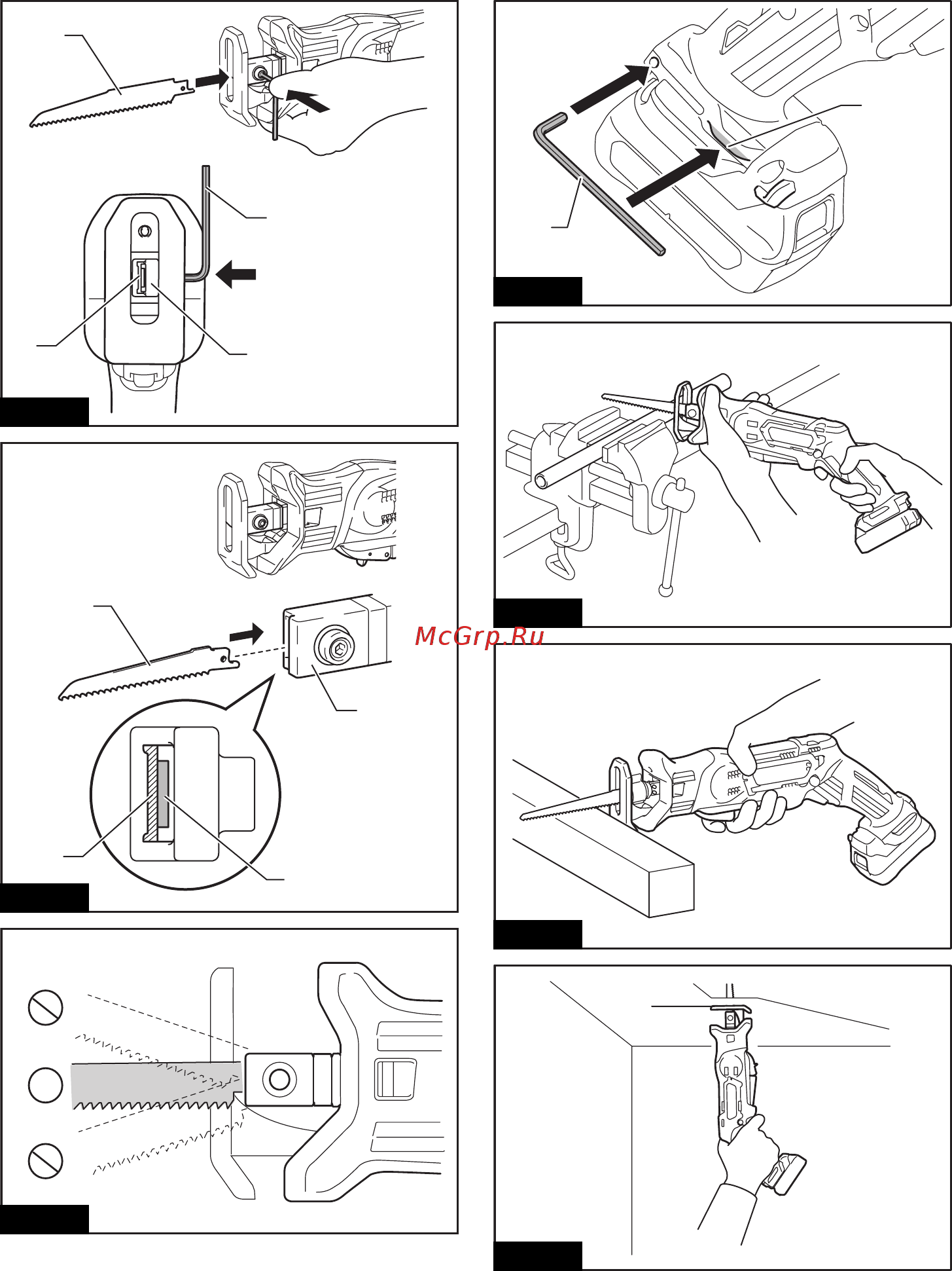 Makita JR105DZ Инструкция по эксплуатации онлайн [3/44] 256801
