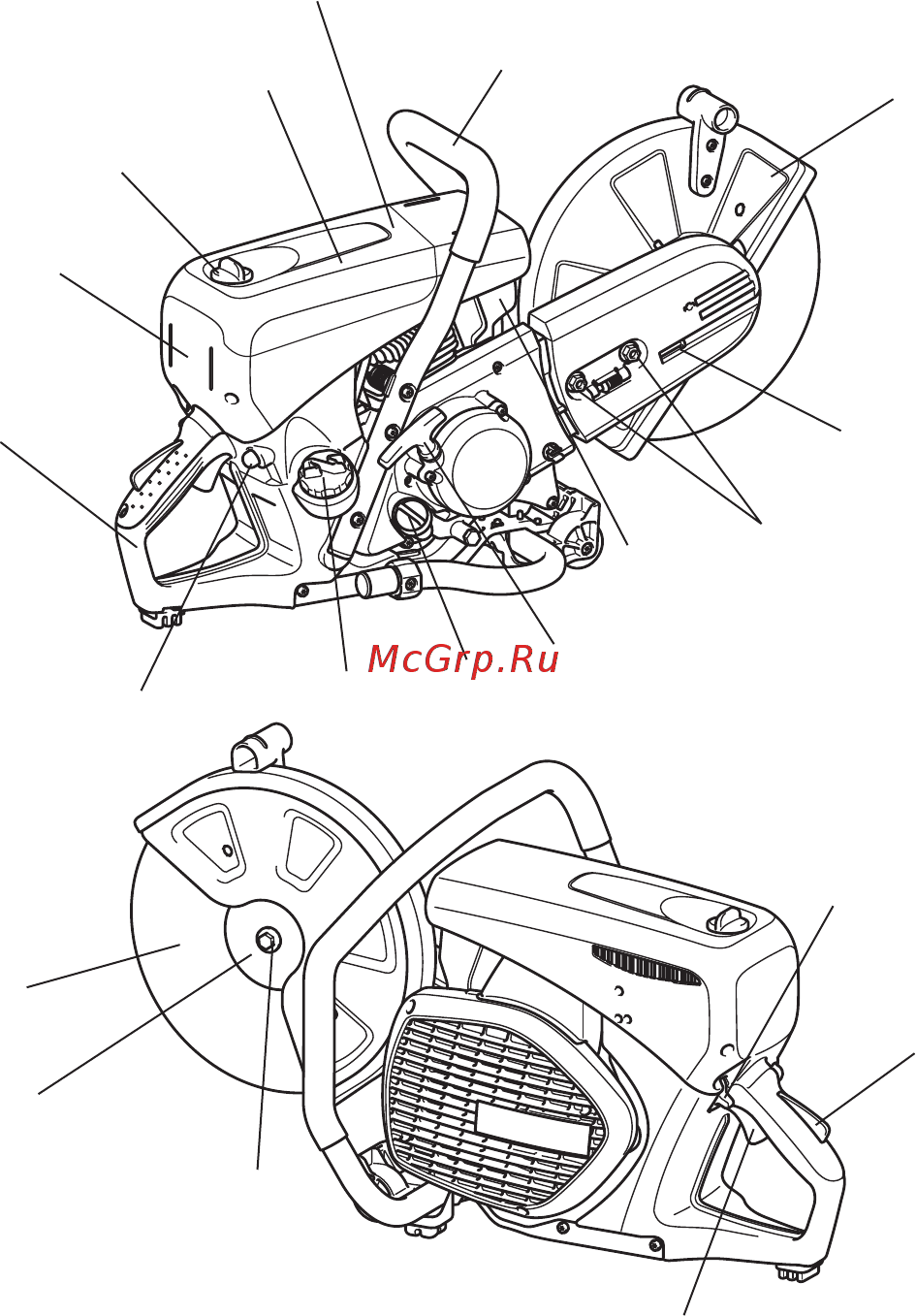 Makita EK7650H [12/104] Denomination of components