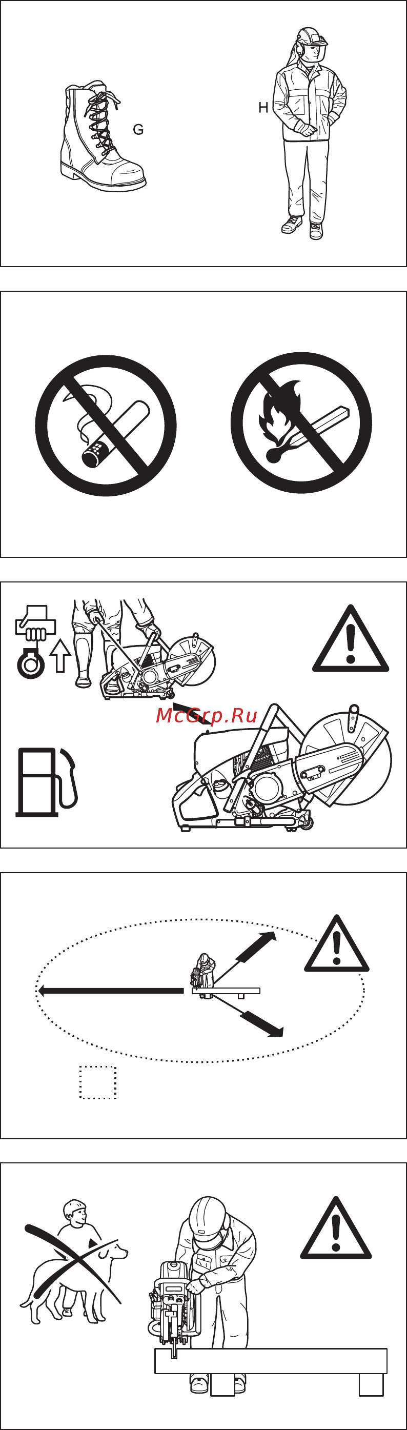 Makita EK7650H [5/104] Fuels refuelling