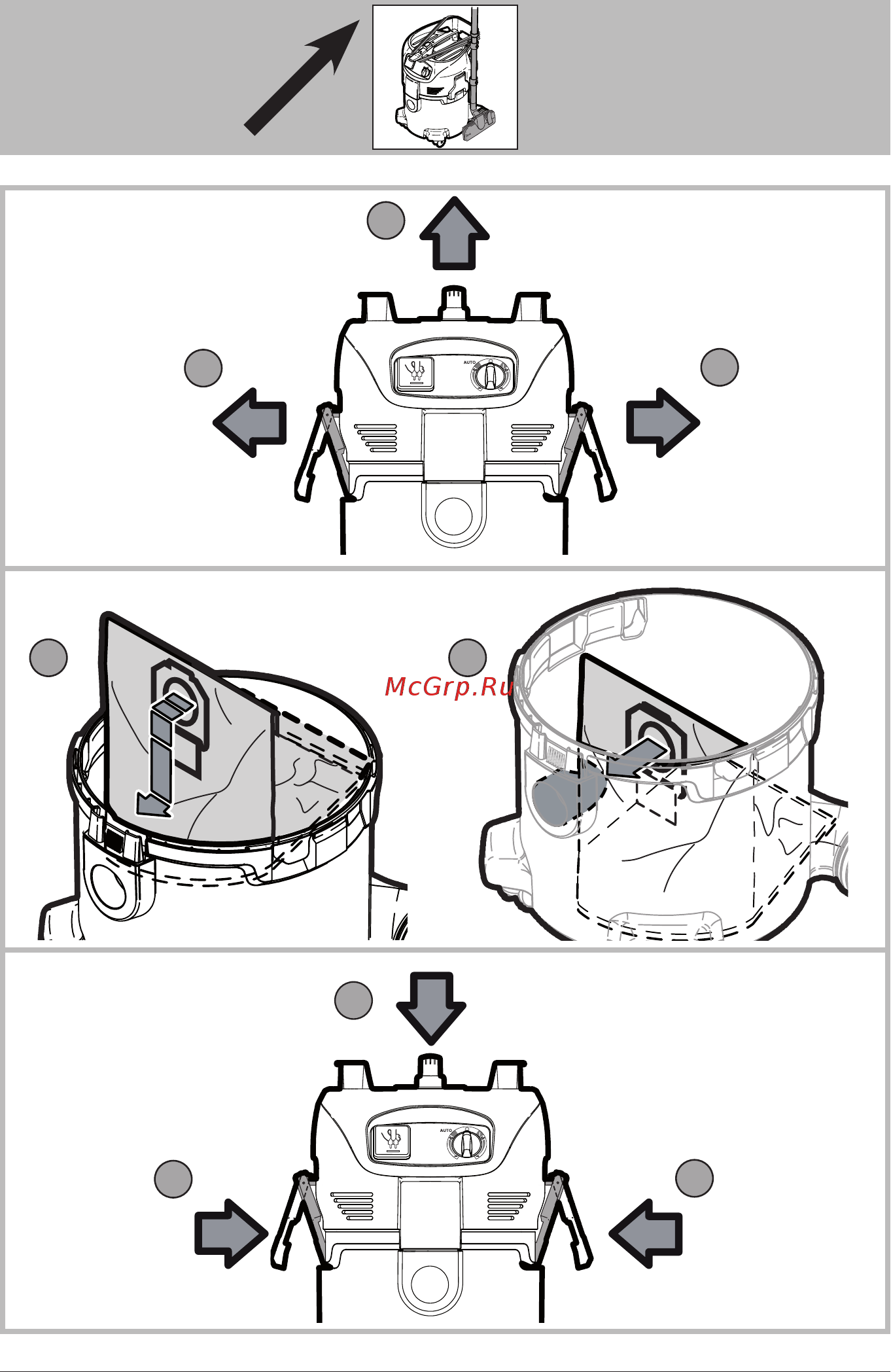 Makita VC3012L Инструкция по эксплуатации онлайн [3/156] 256810
