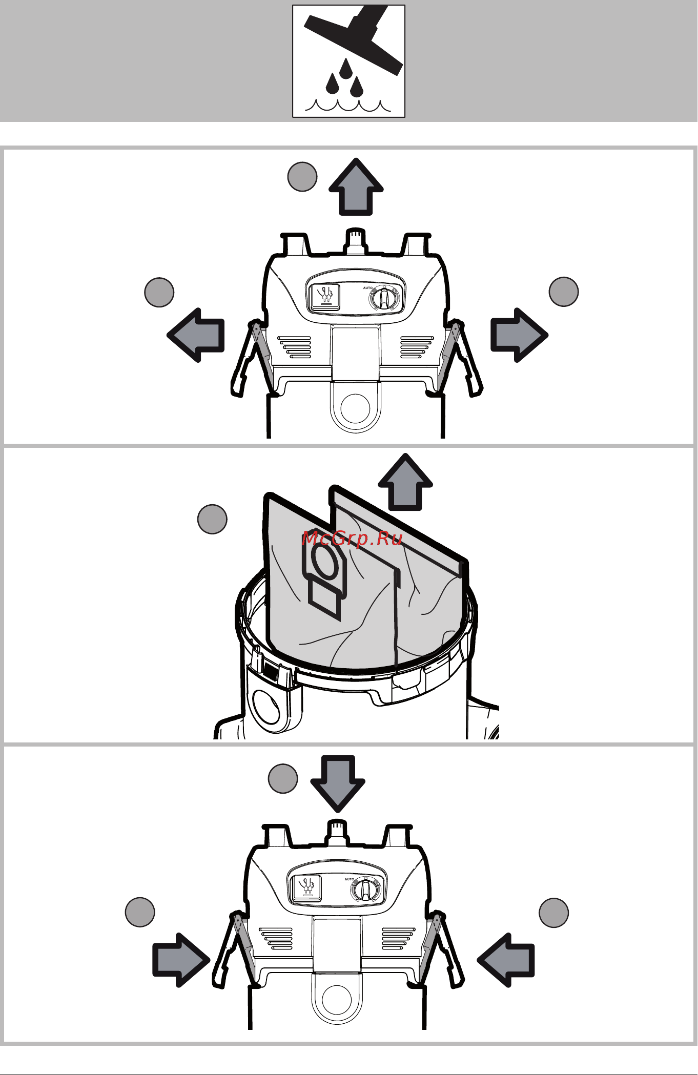 Makita VC3012L Инструкция по эксплуатации онлайн [5/156] 256810
