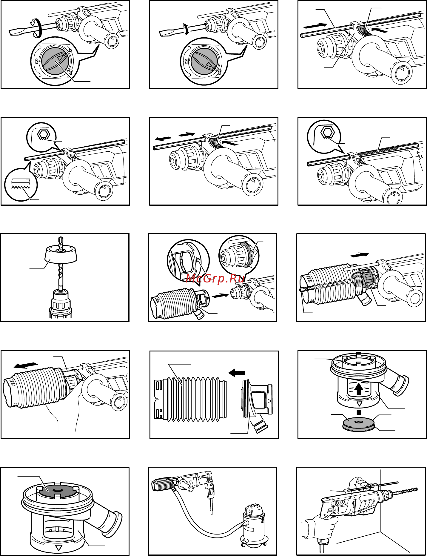 Makita HR2630 Инструкция по эксплуатации онлайн [3/88] 256842