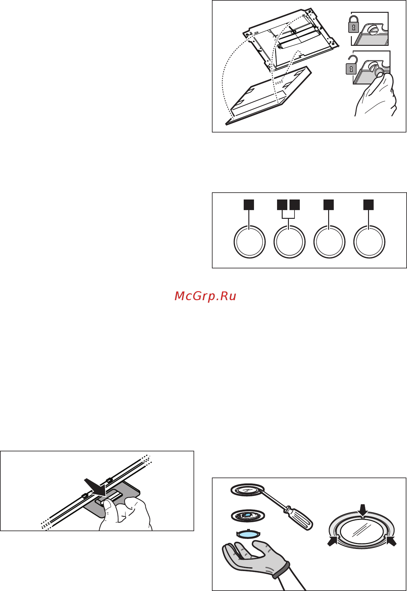 Electrolux EFC 60466 OX [11/97] Commandes