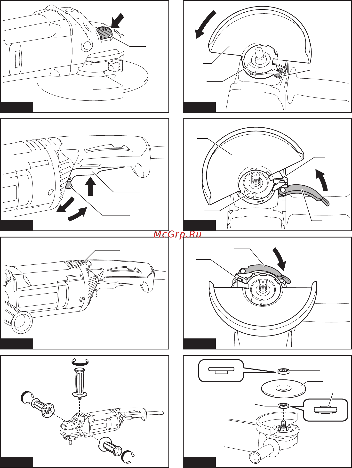 Makita GA9060 Инструкция по эксплуатации онлайн [2/76] 257217