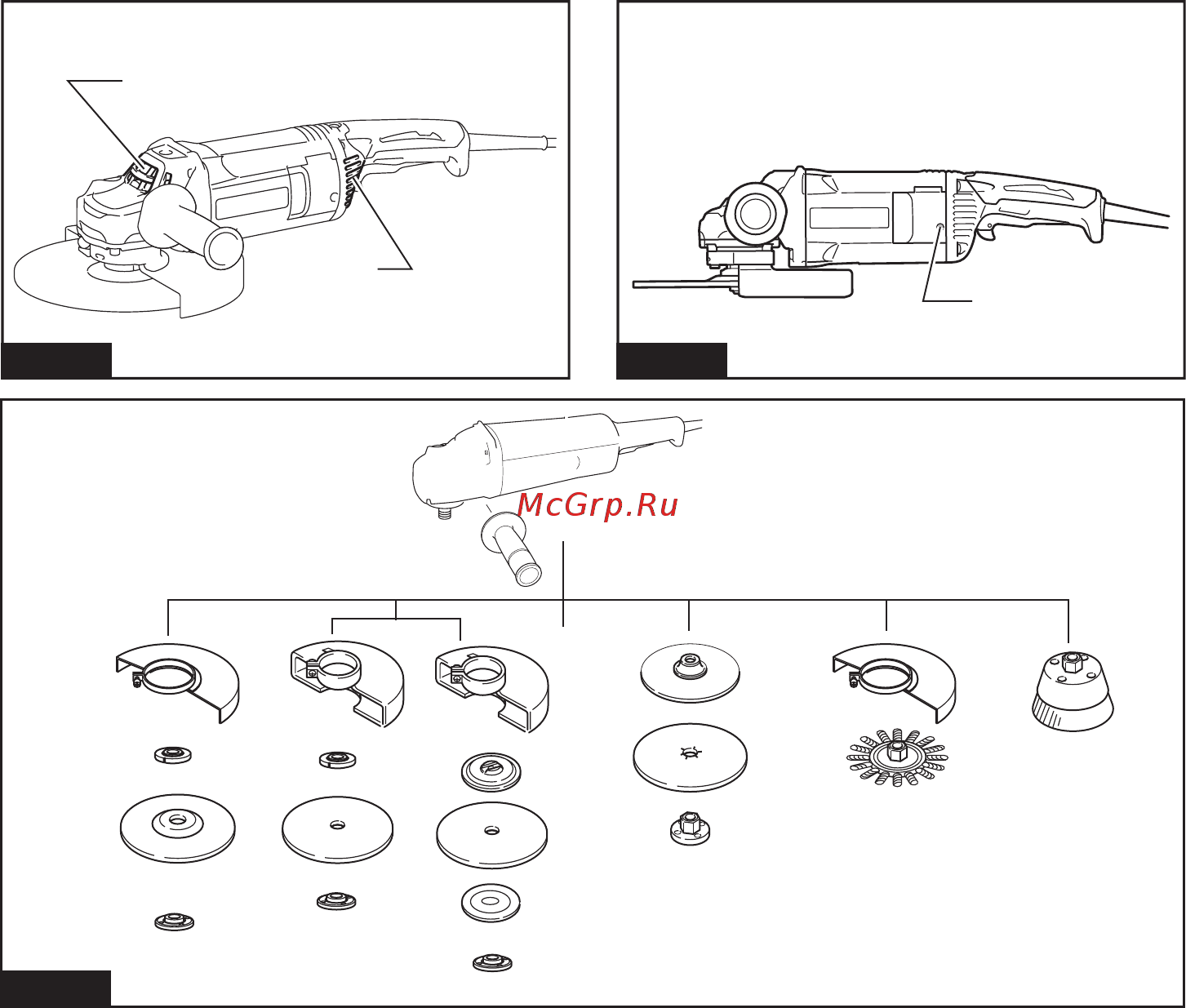 Makita GA9060 Инструкция по эксплуатации онлайн [4/76] 257217