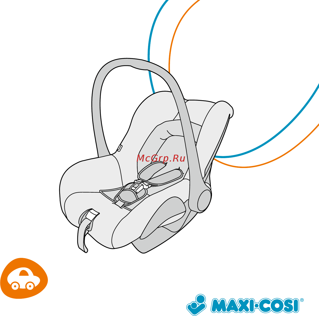 Maxi-Cosi Citi SPS Stone Инструкция по эксплуатации онлайн