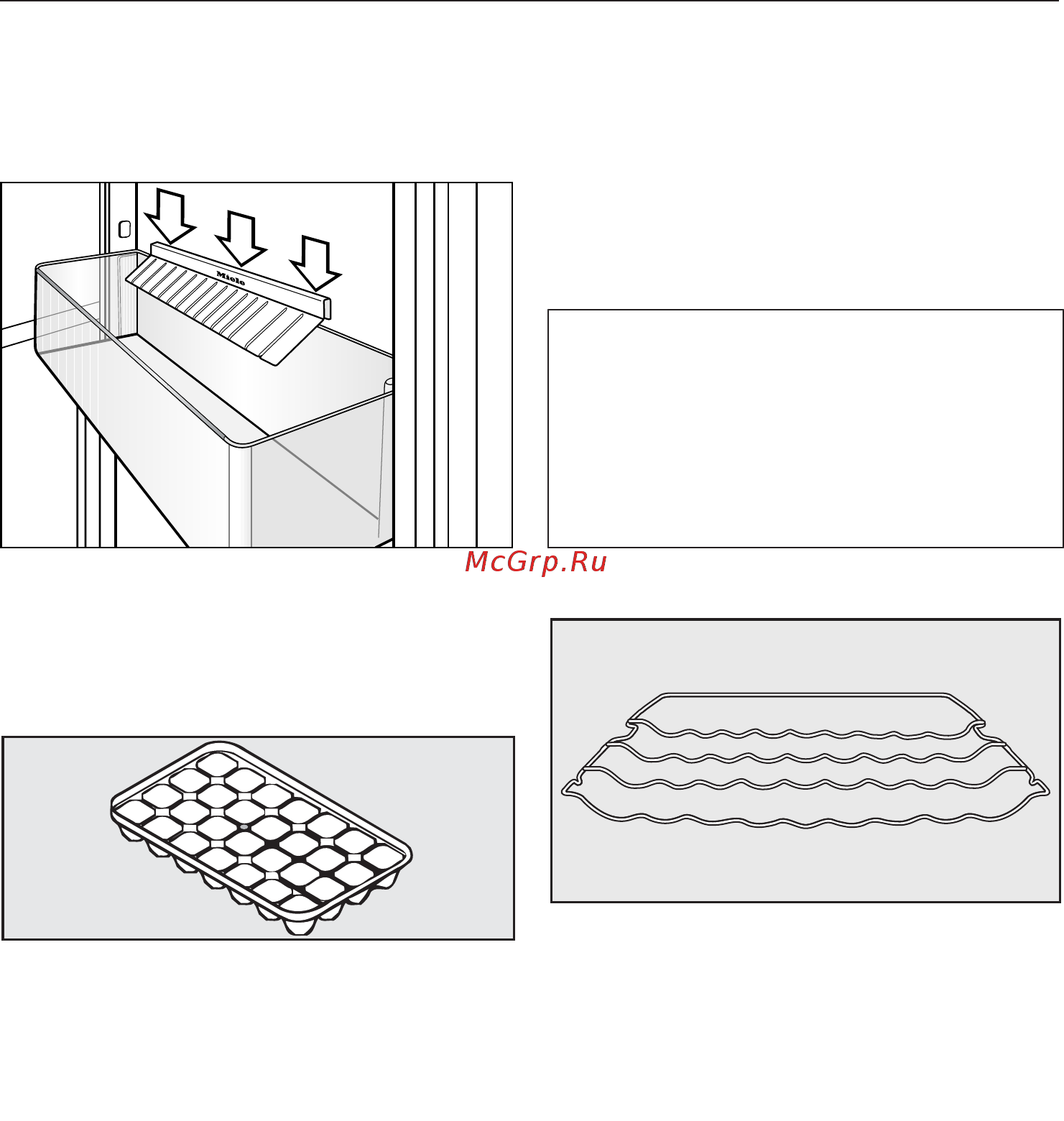 Miele KD 28032 WS [20/92] Дополнительно приобрета емые принадлежности