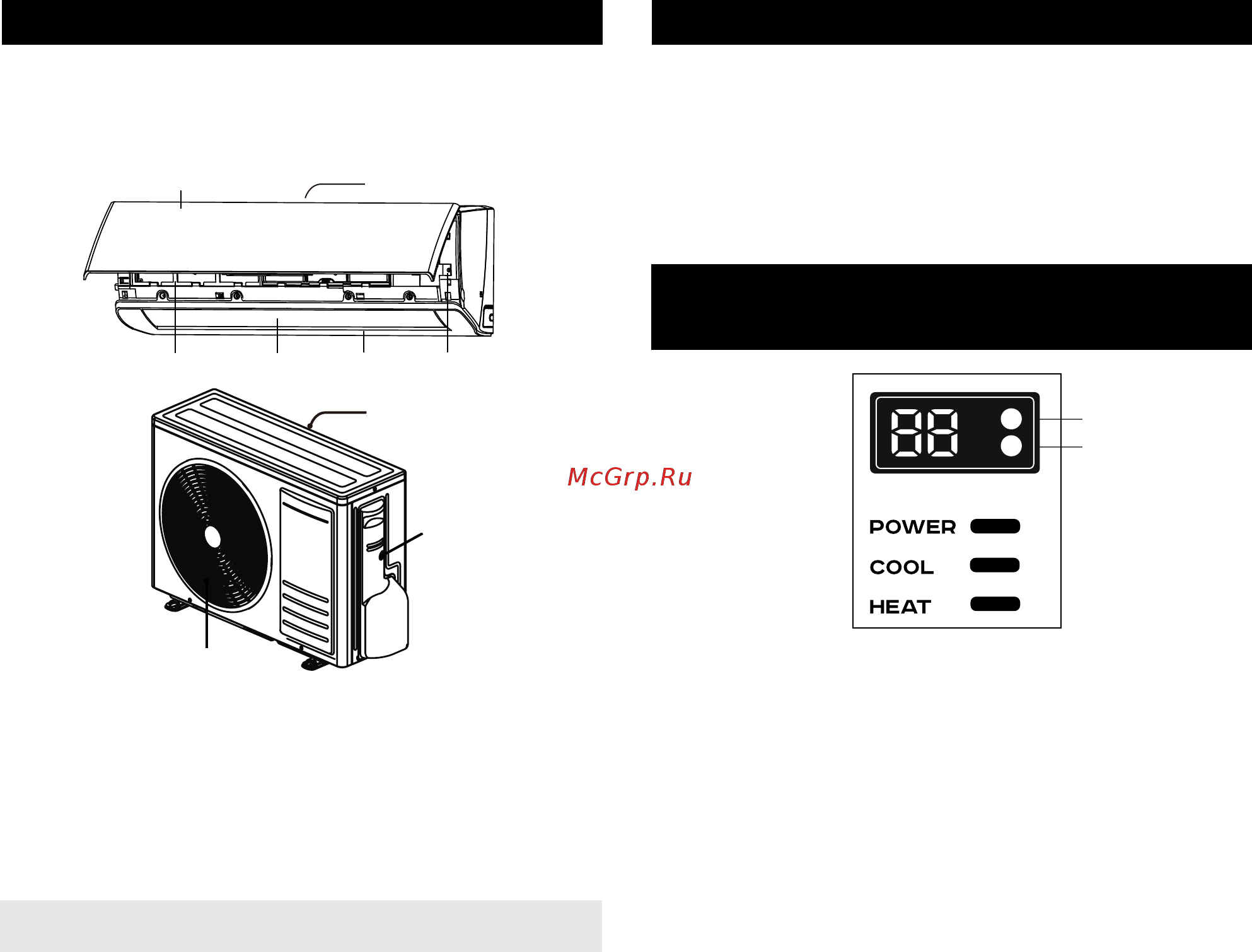Timberk AC TIM 09HDN S20 [22/44] Описание прибора