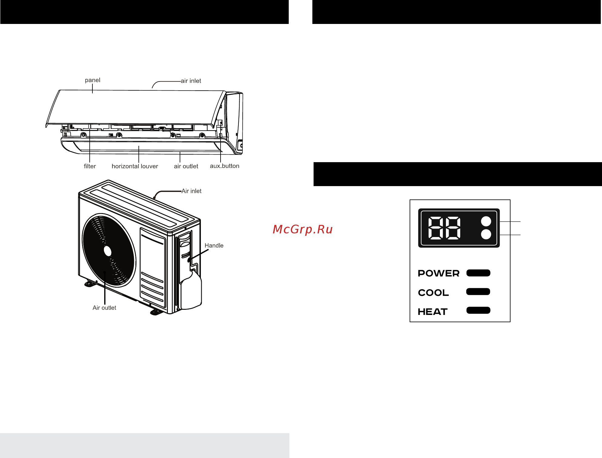 Timberk AC TIM 09HDN S20 [8/44] Appliance description