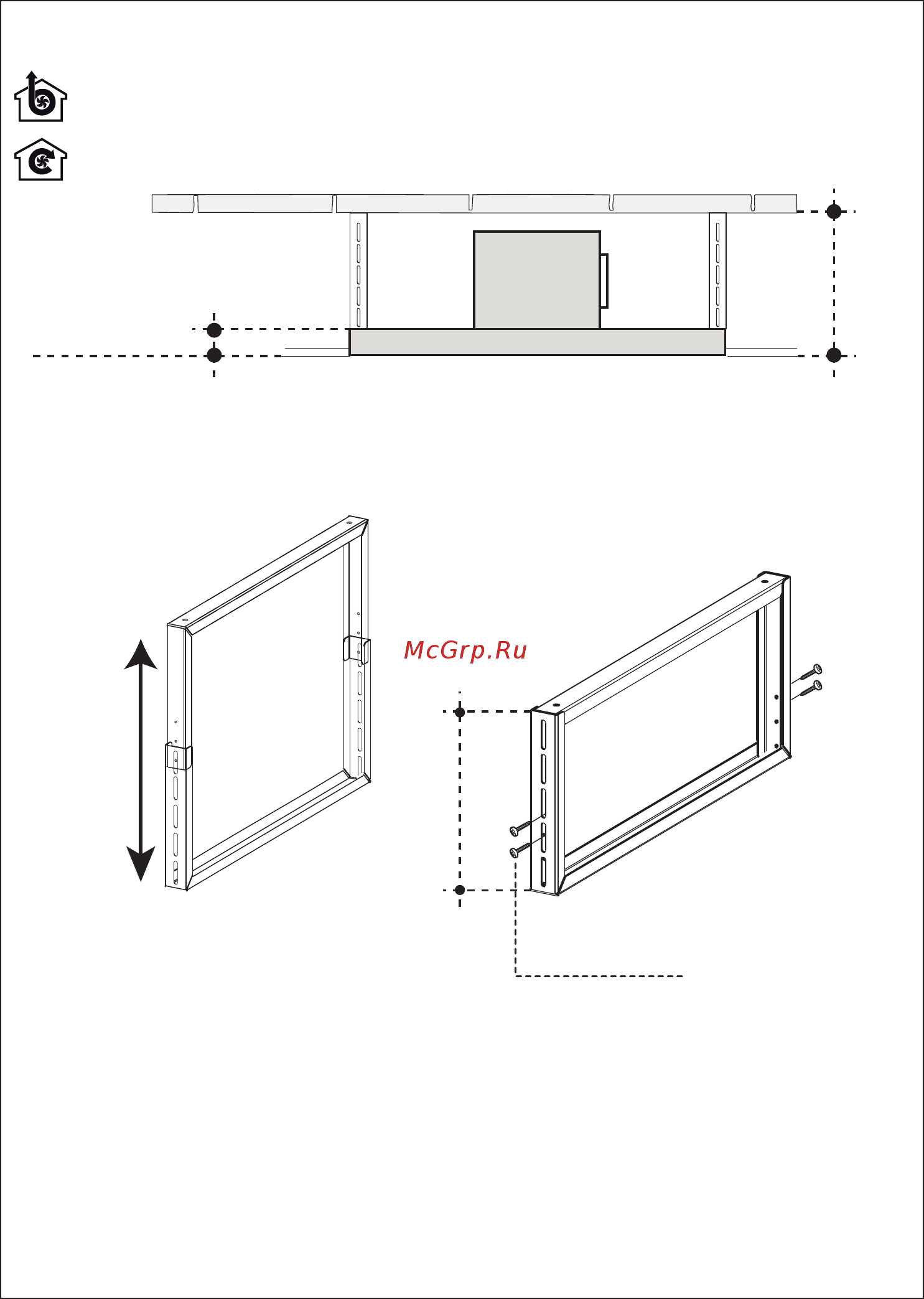 Faber HEAVEN GLASS 2.0 WH A90 Руководство по установке онлайн [10/28] 257636