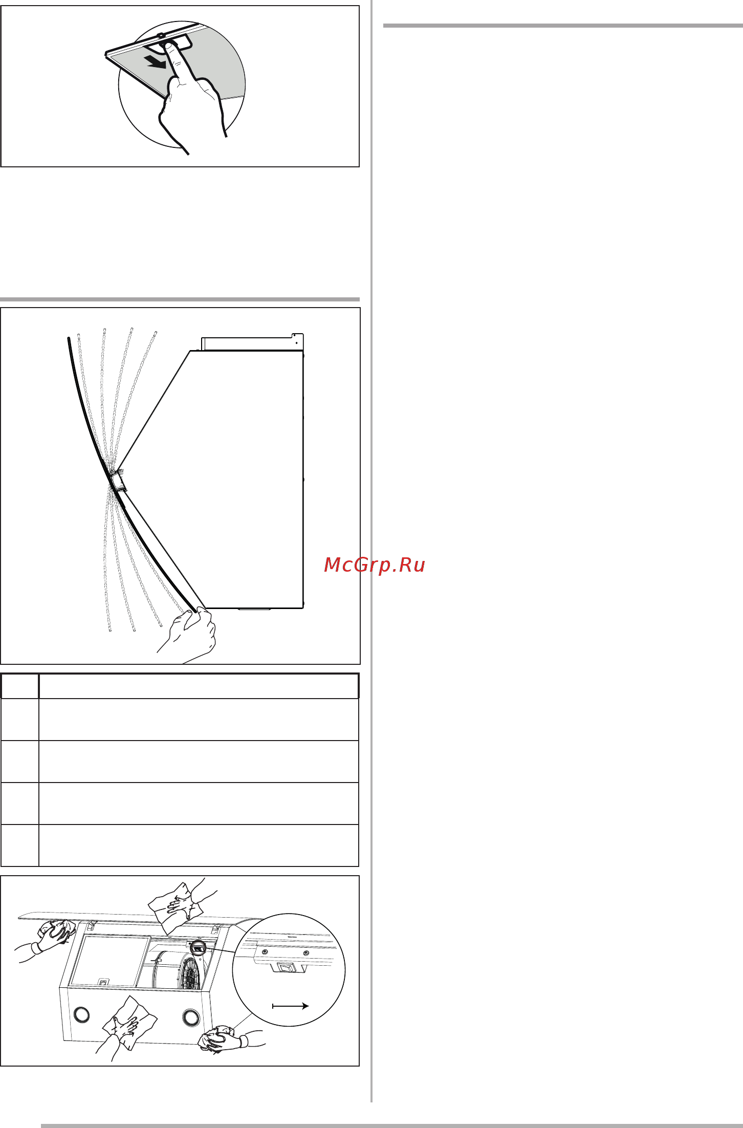 Faber VERSUS WH A80 [8/96] Bedienelemente