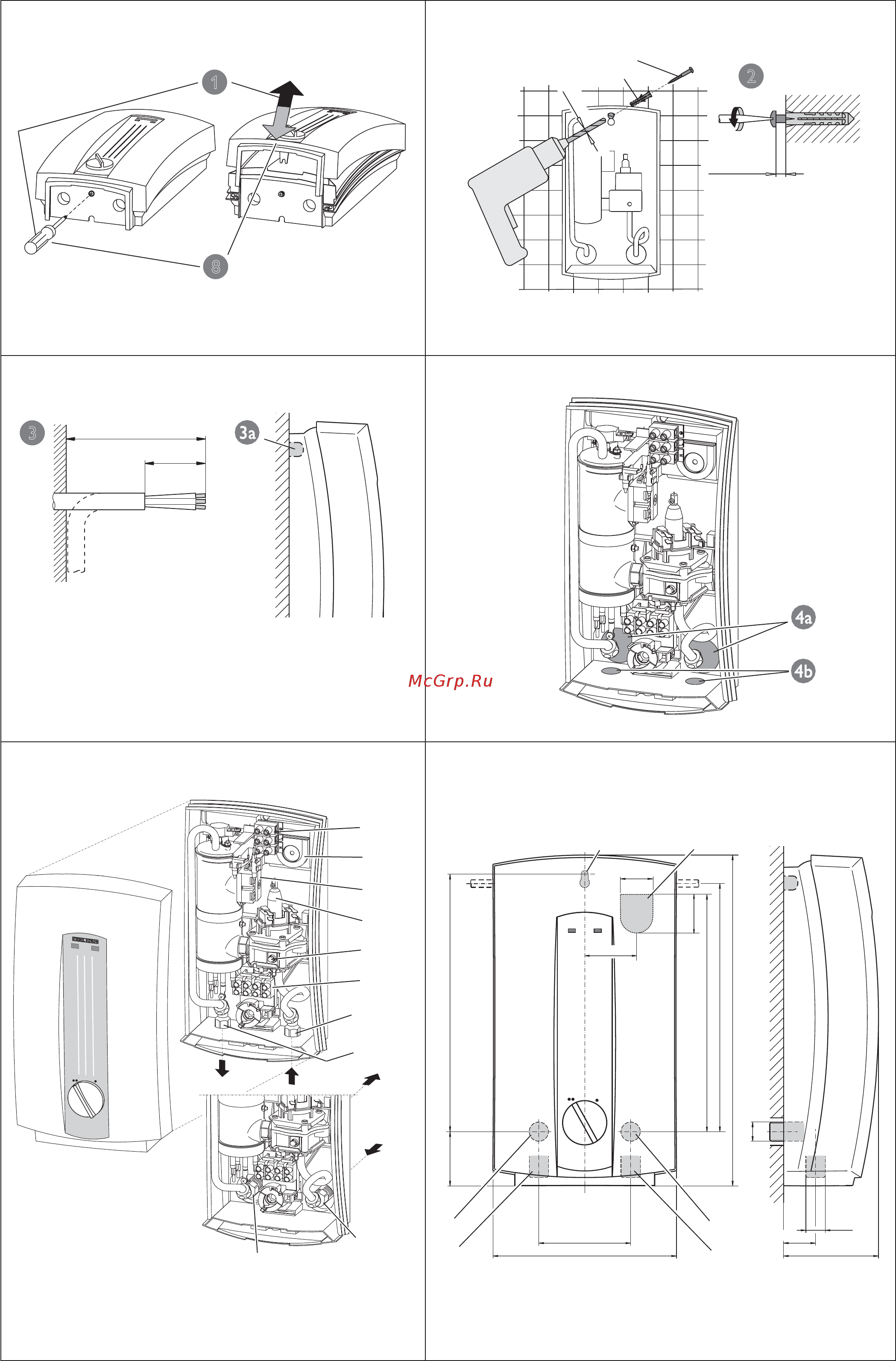 Stiebel Eltron DHA 4/8 L Инструкция по эксплуатации онлайн [4/8] 257641