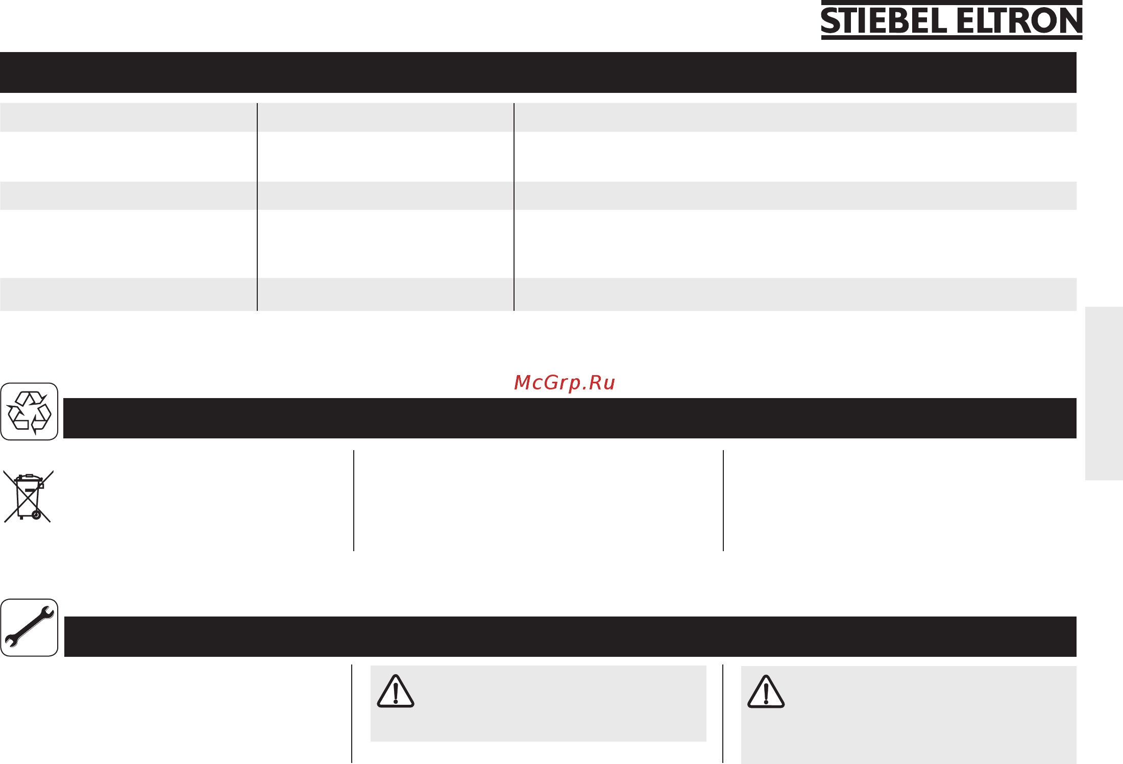 Stiebel Eltron SH 15 SL [13/38] Defectrectificatio