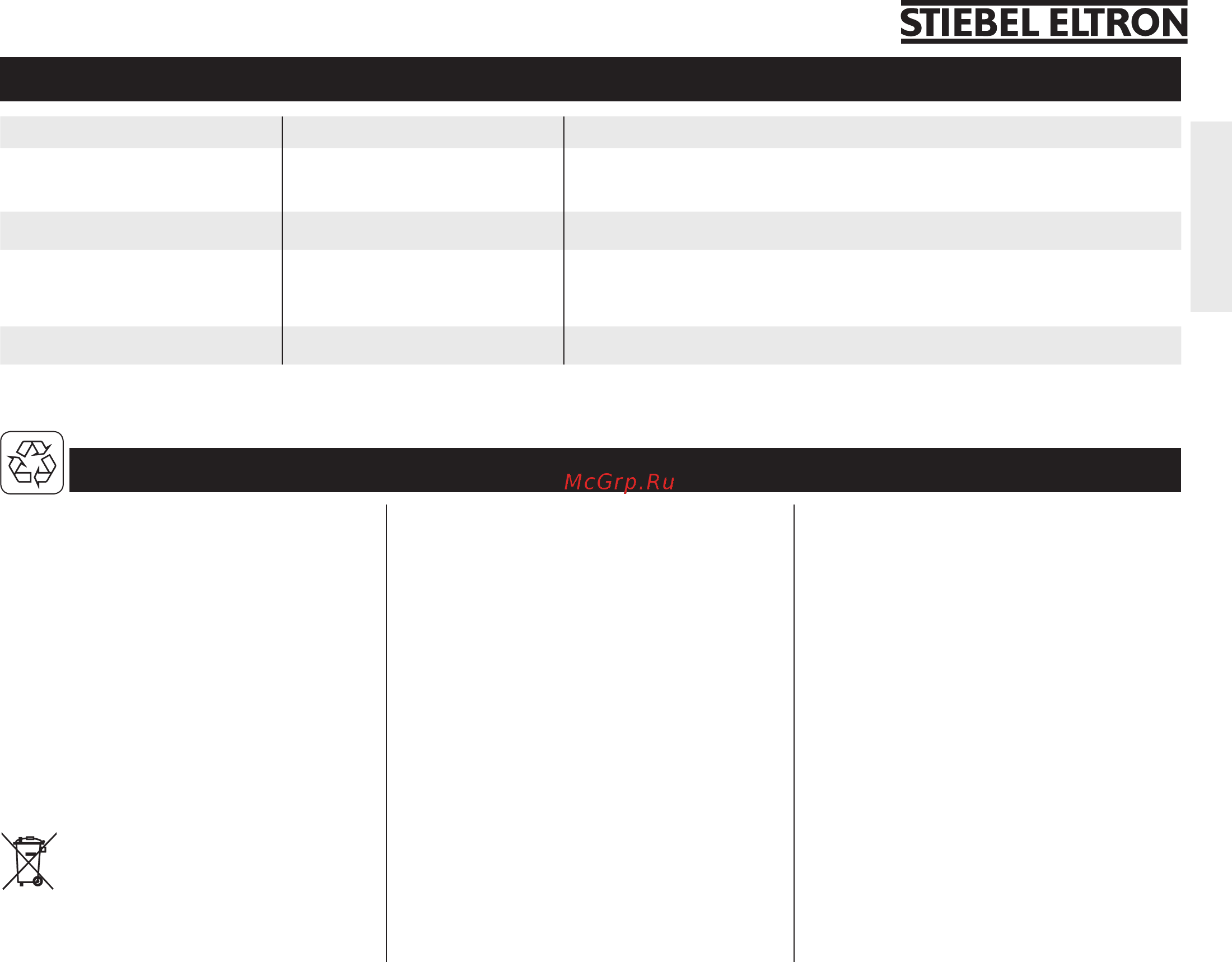 Stiebel Eltron SH 15 SL [7/38] Störungsbeseitigun