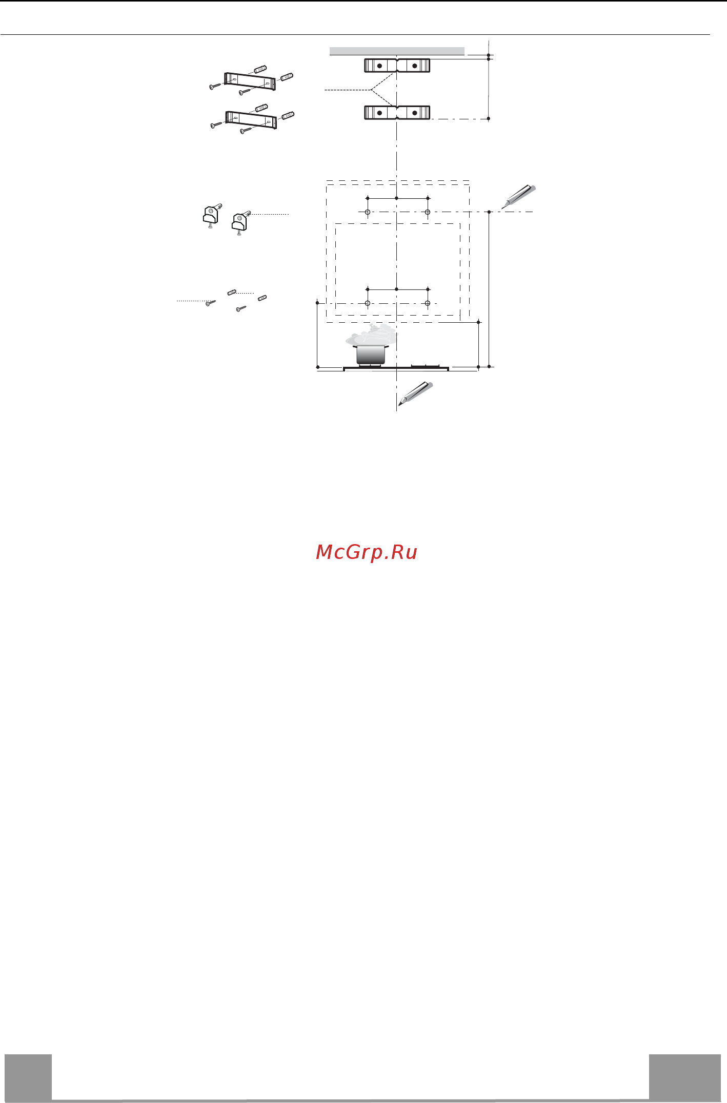 Faber MIRROR WH BRS X/V A80 LOGIC [61/108] Εγκατασταση