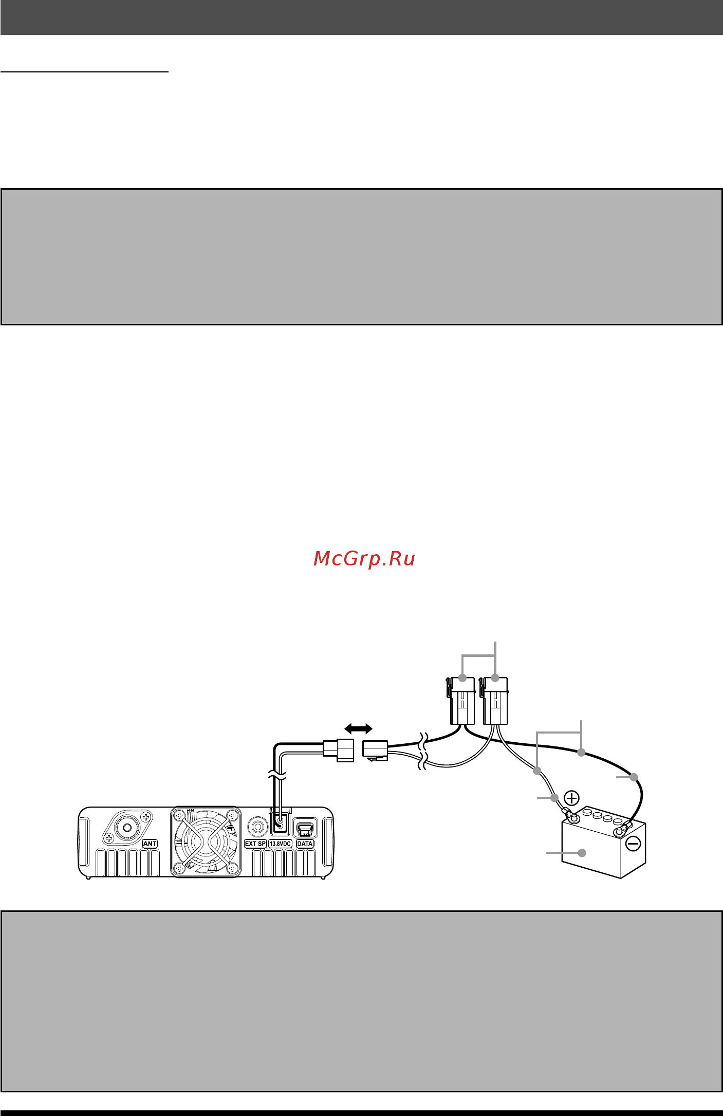 Yaesu FTM-3100R [8/36] Installation