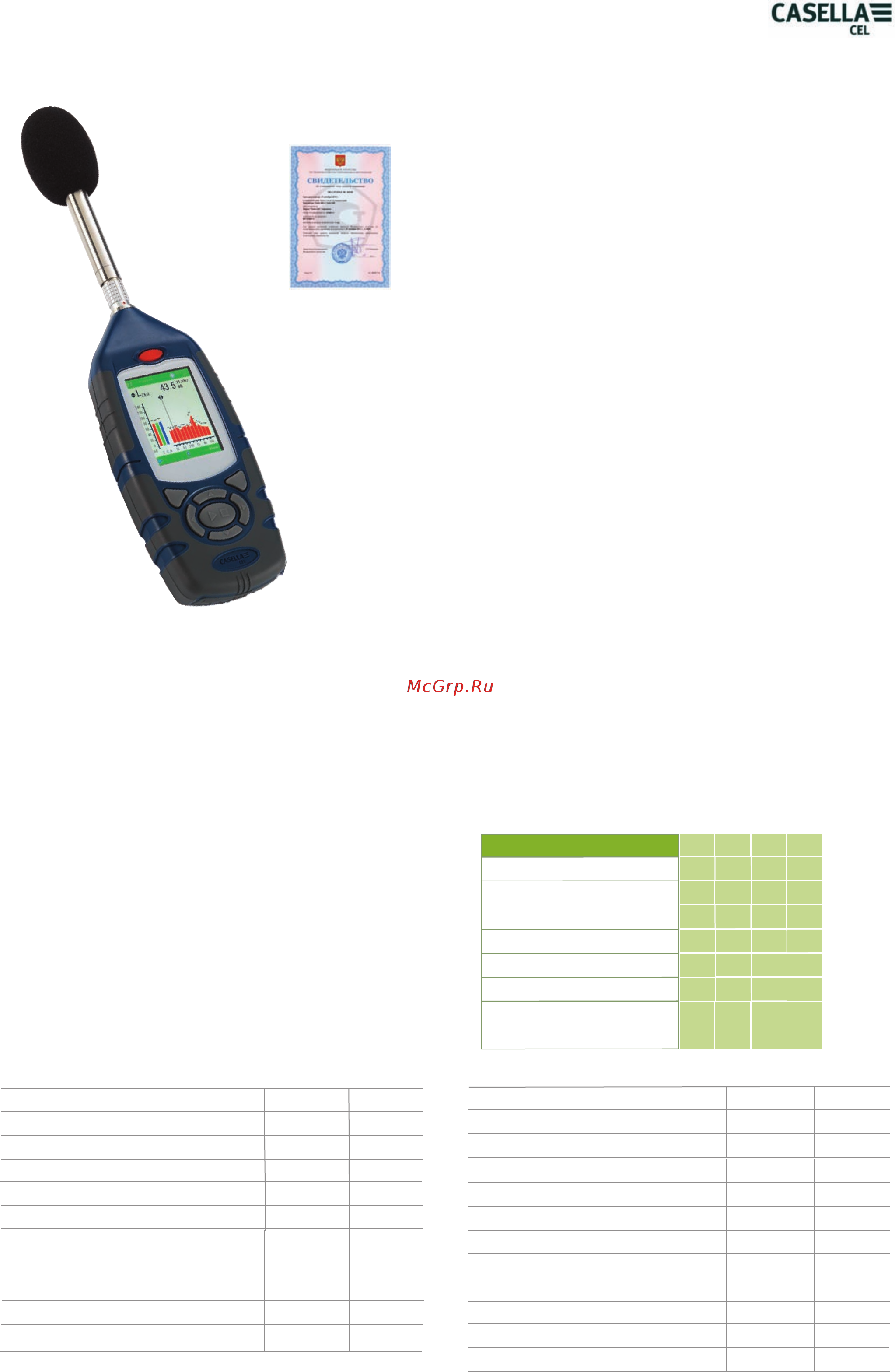 Casella CEL-630 [5/8] Шумомеры серии cel 630