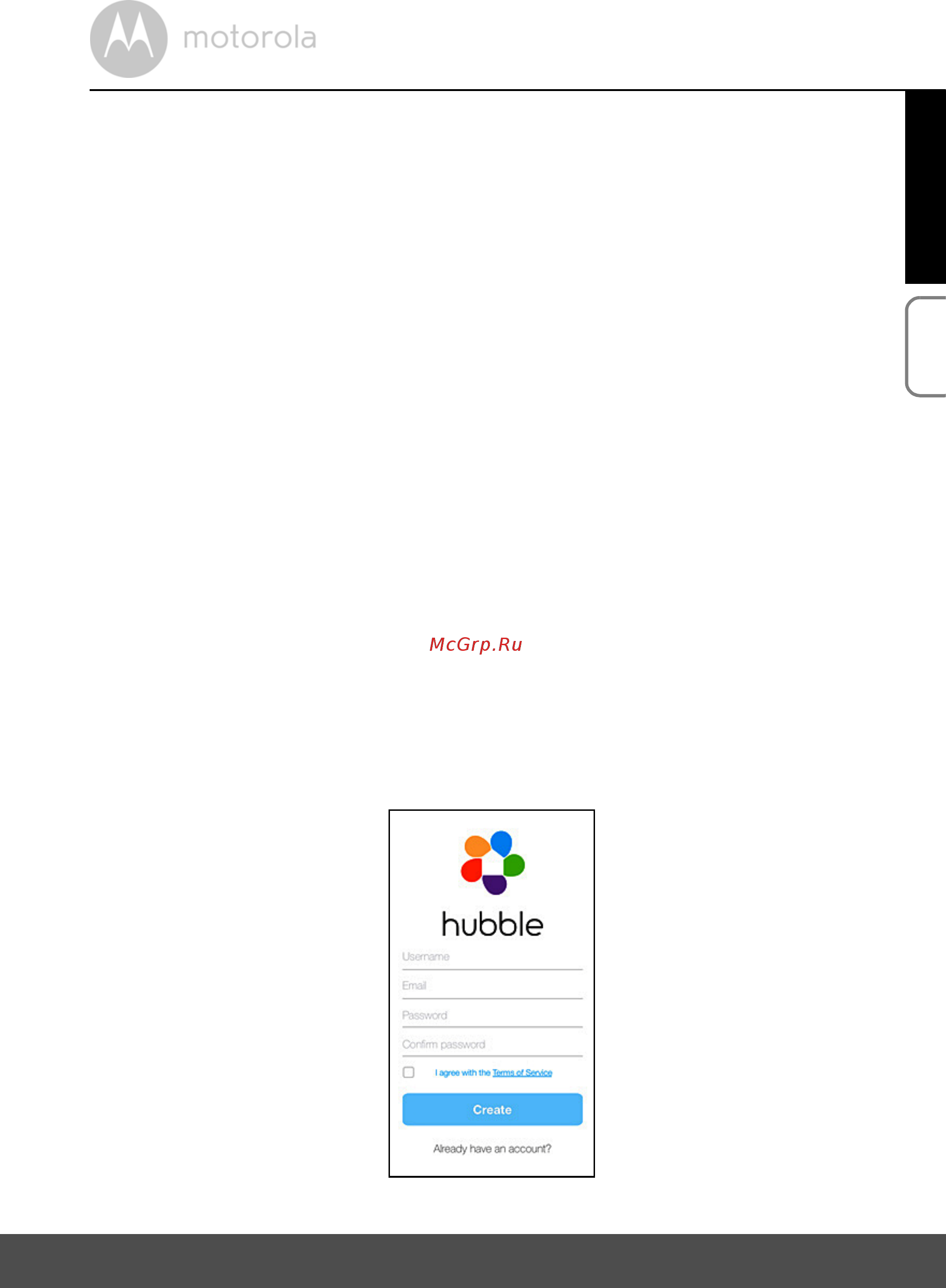 Motorola Focus 86T [13/56] User account and camera setup on iphon