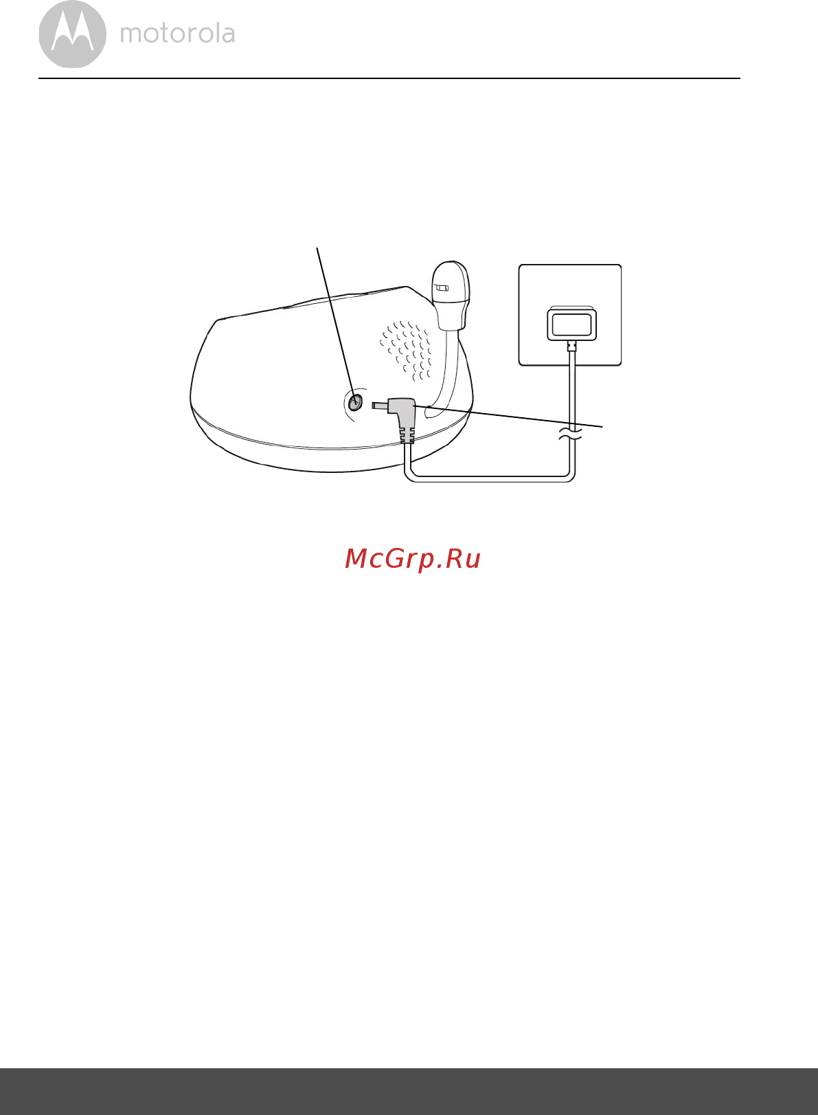 Motorola MBP161Timer [10/28] Начало работы